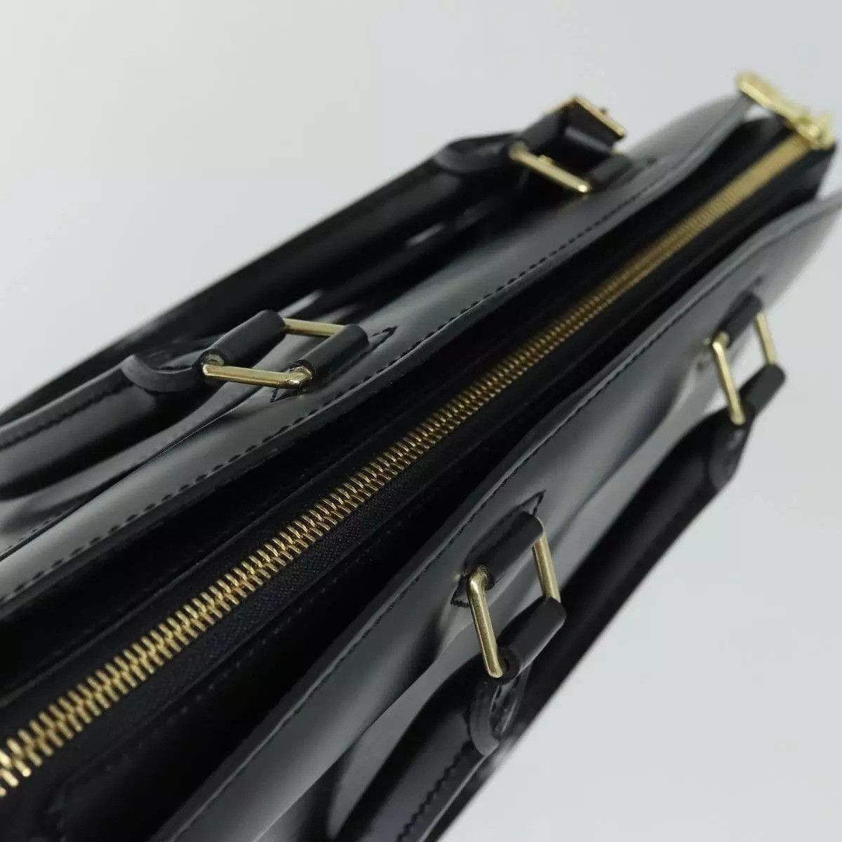 Louis Vuitton LOUIS VUITTON Epi Riviera Hand Bag Noir Black Size ONE SIZE - 13 Thumbnail