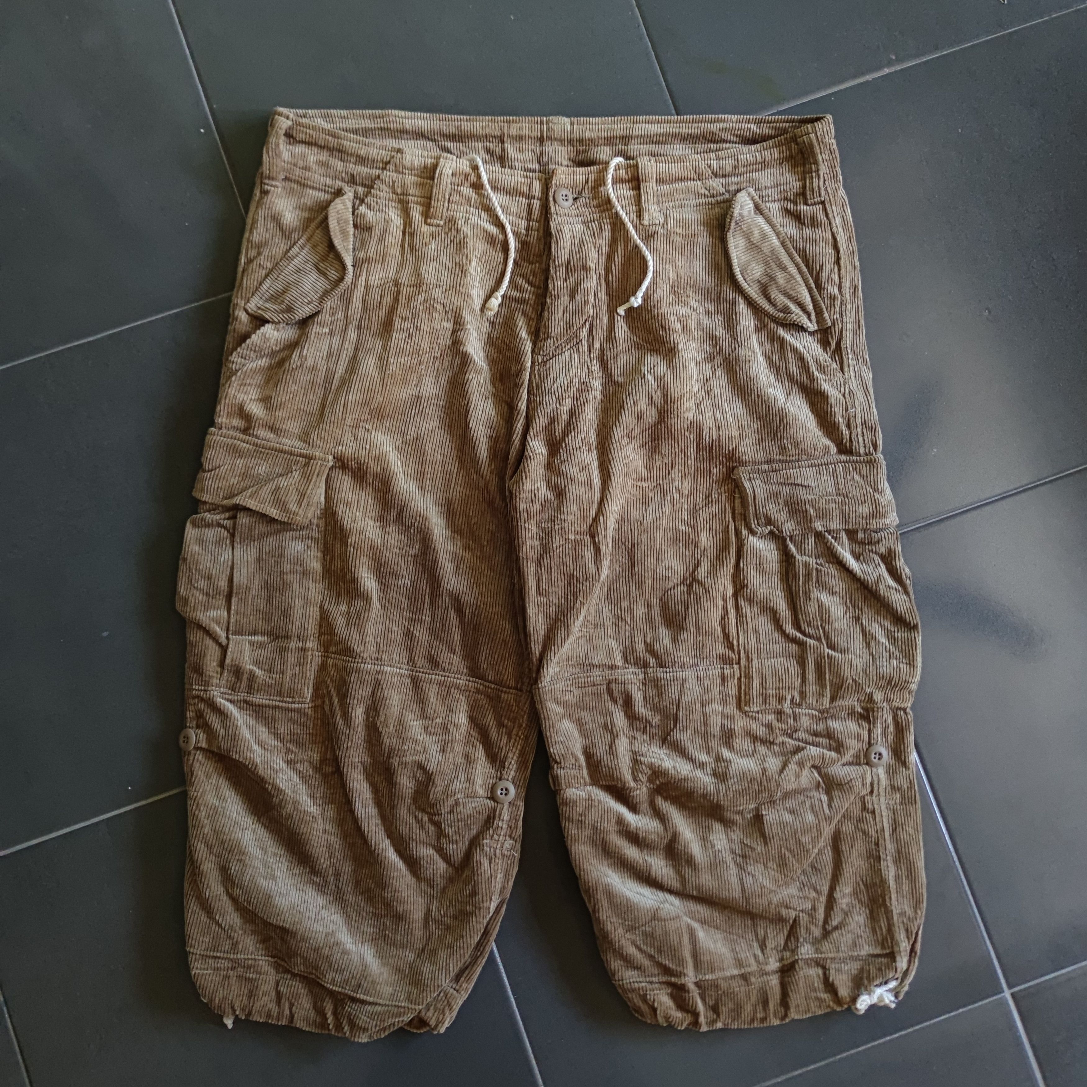 WINICHE & CO CORDUROY 3Q PANT MADE IN JAPAN XXL