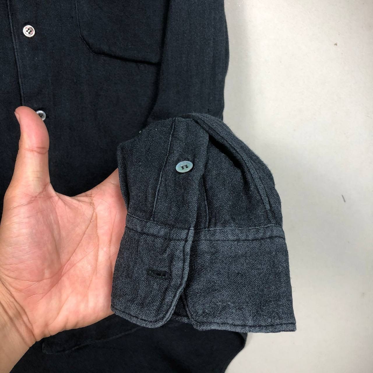 Yohji Yamamoto Yohji Yamamoto Signature Shirt Buttons Up Size US M / EU 48-50 / 2 - 5 Thumbnail