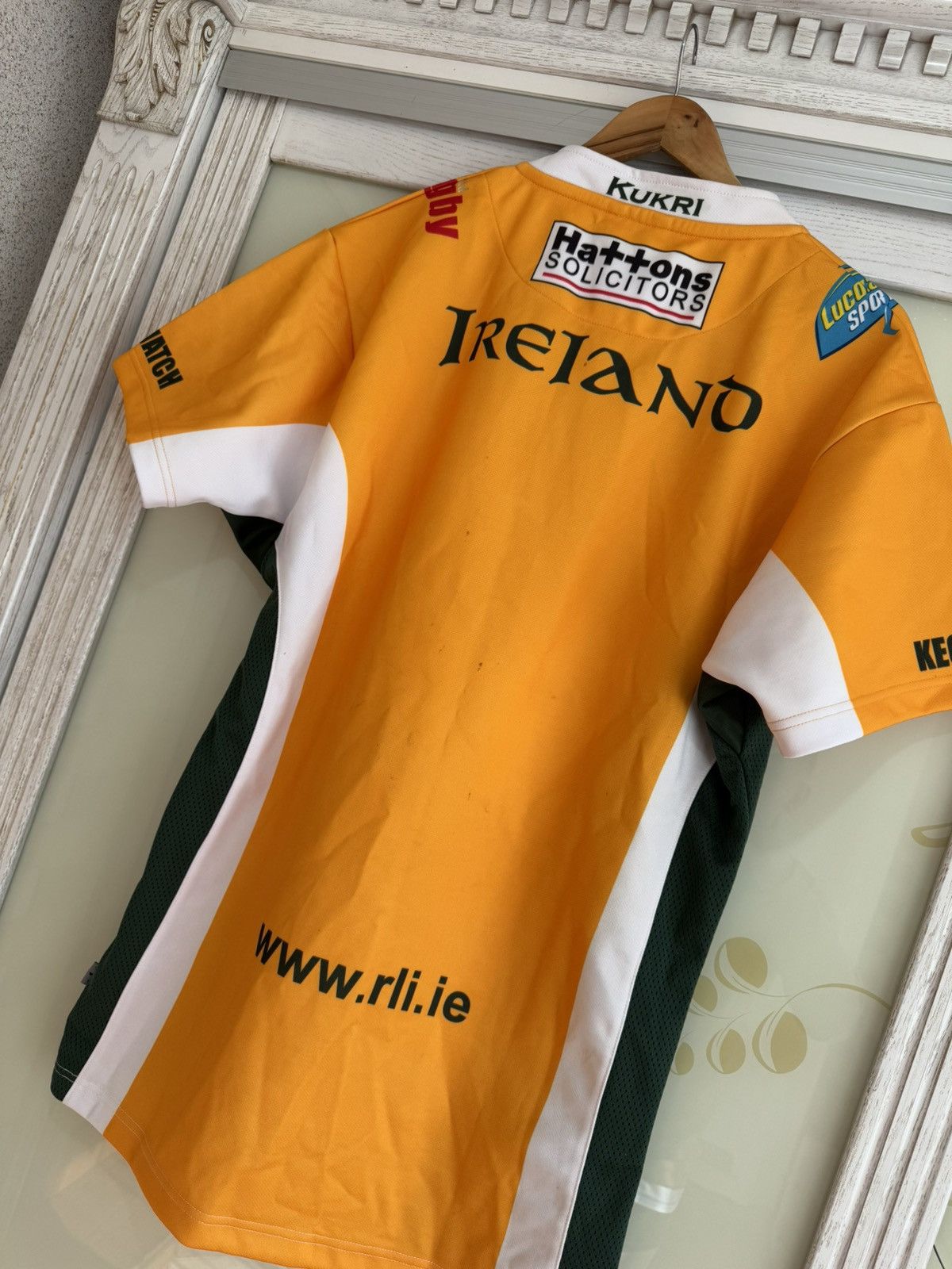 Other Rare Ireland vs Lebanon 2007 Signed Rugby Jersey Vintage Kit Size US XXL / EU 58 / 5 - 15 Thumbnail