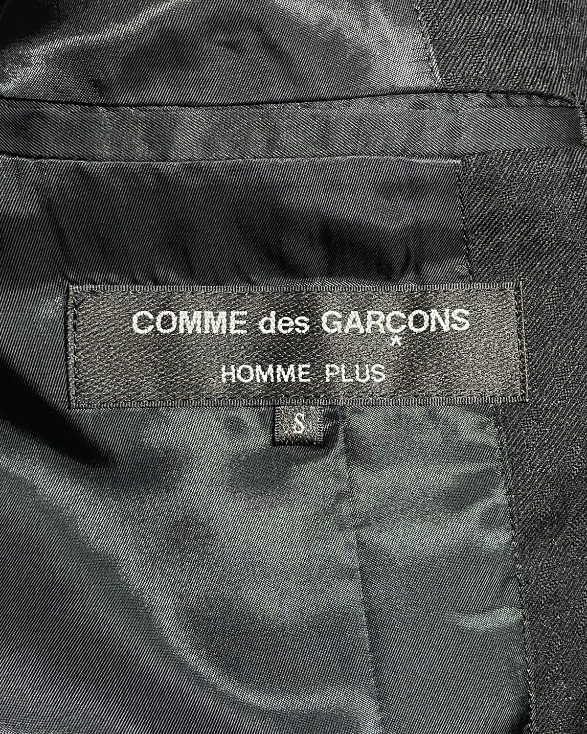 Comme des Garcons Homme Plus A/W2023 CdG HOMME PLUS - Faux Fur Paneled Tailored Jacket Size US S / EU 44-46 / 1 - 8 Thumbnail