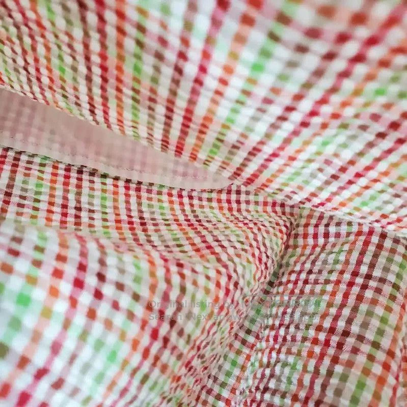 Dior Dior Summer Pink Checked Cotton Blend Casual Pants . Size 23" - 9 Thumbnail