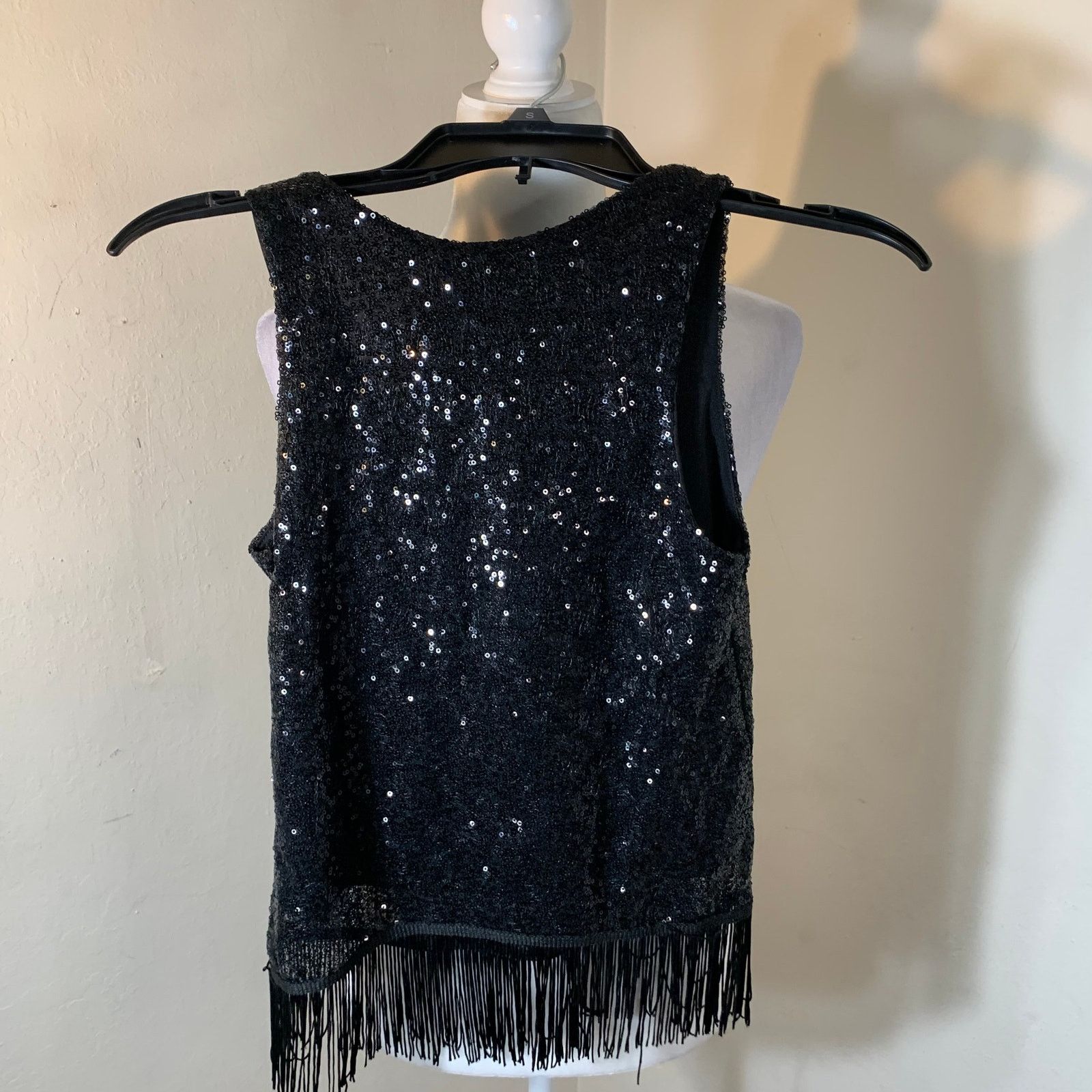Other Women’s Sequin Black top size S Size S / US 4 / IT 40 - 2 Thumbnail