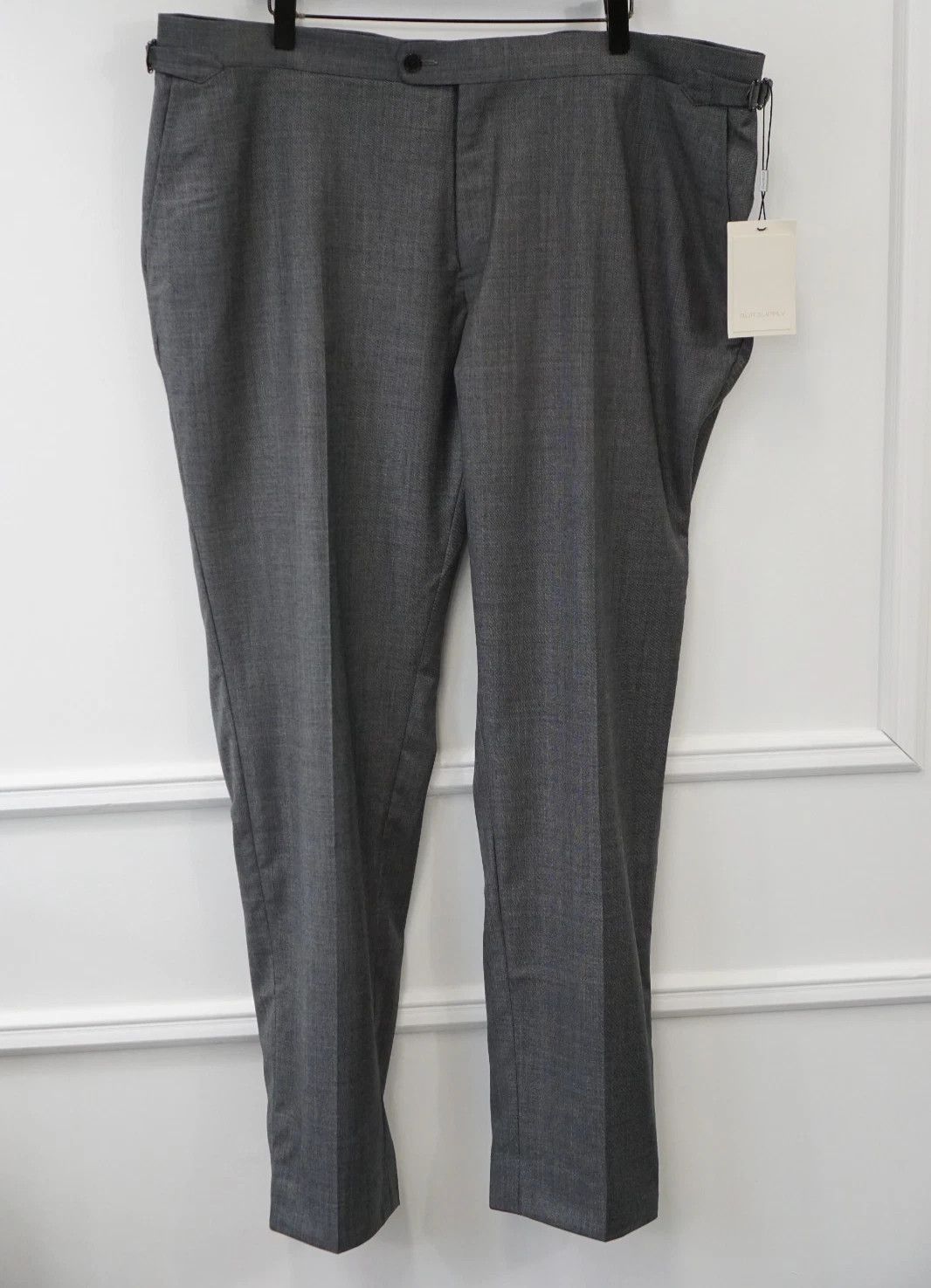Suitsupply Men Suitsupply Pants Grey Wool Brescia Size UK/US52 Size 52R - 1 Thumbnail