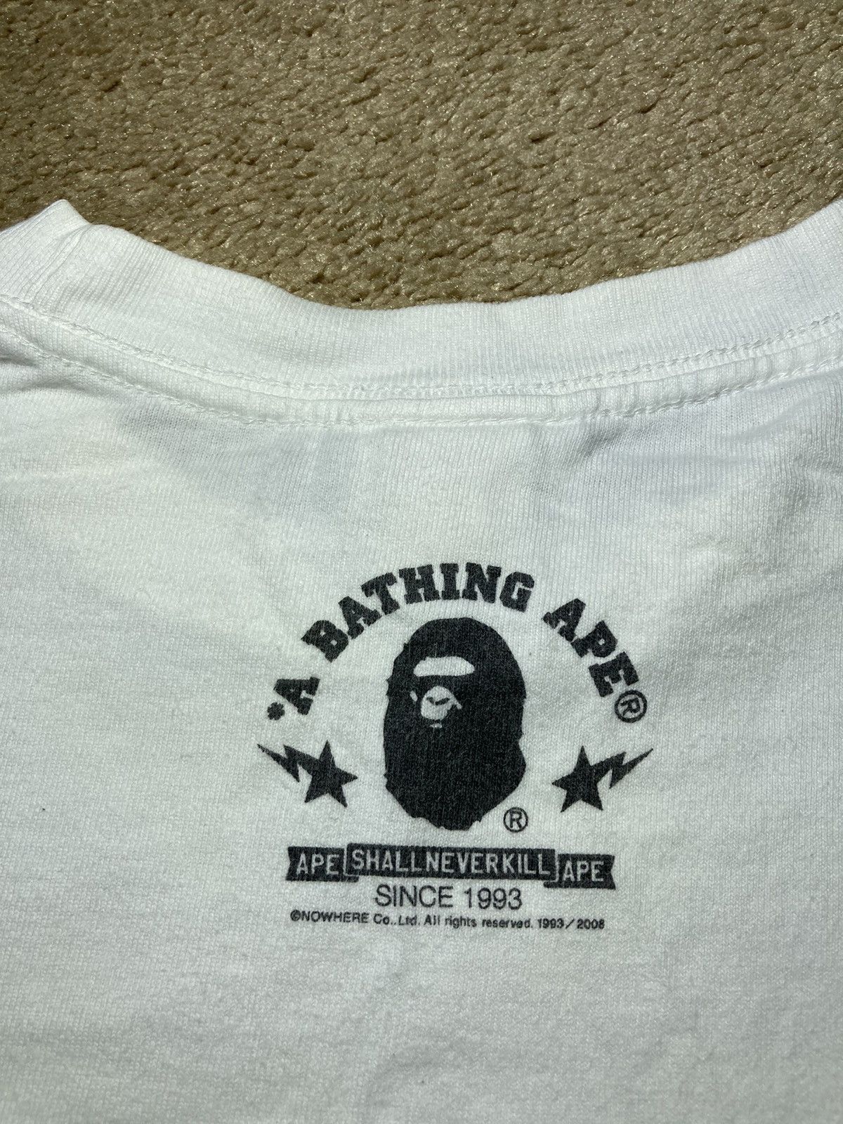 Bape 2009 Bape Cowboy Western Busy Works Ape Logo Nigo Baby Milo Size US M / EU 48-50 / 2 - 8 Thumbnail