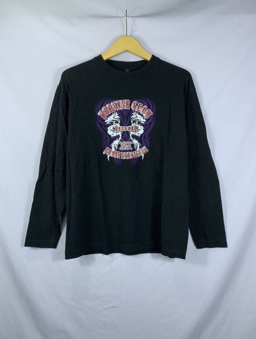 Japanese Brand japanese Punk Rock No Mind Dragon Long Sleeve Size US L / EU 52-54 / 3 - 1 Thumbnail
