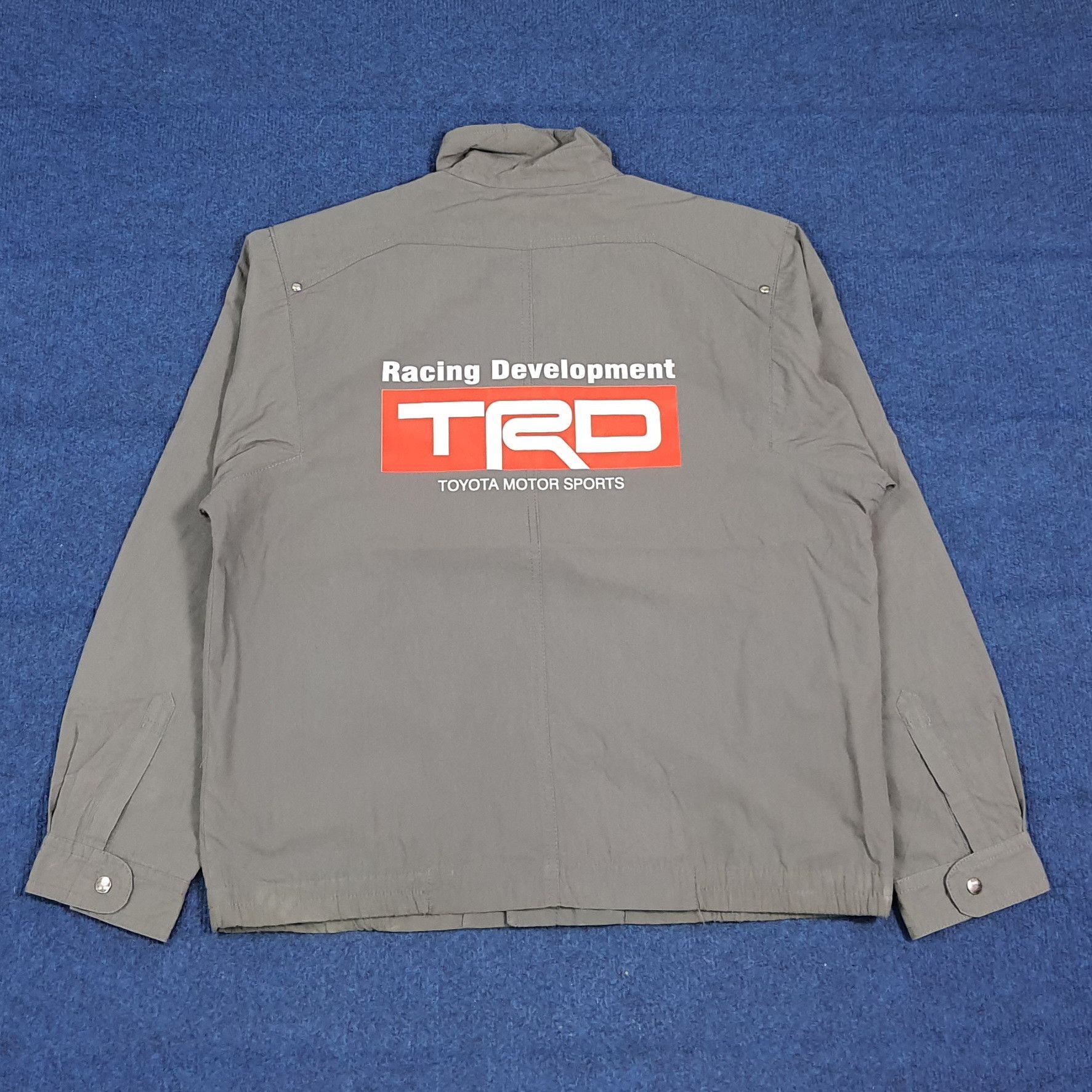 Japanese Brand Vintage TRD Toyota Motor Sports Custom Logo Jacket C283N17 Size US M / EU 48-50 / 2 - 1 Thumbnail
