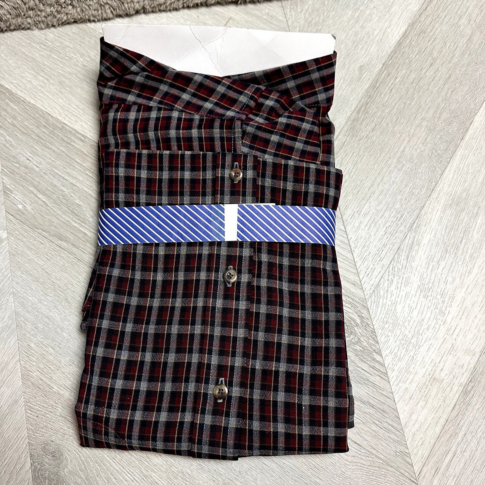 Pendleton Sir Pendleton Wool Plaid Button Down Shirt Men's L Size US L / EU 52-54 / 3 - 3 Thumbnail