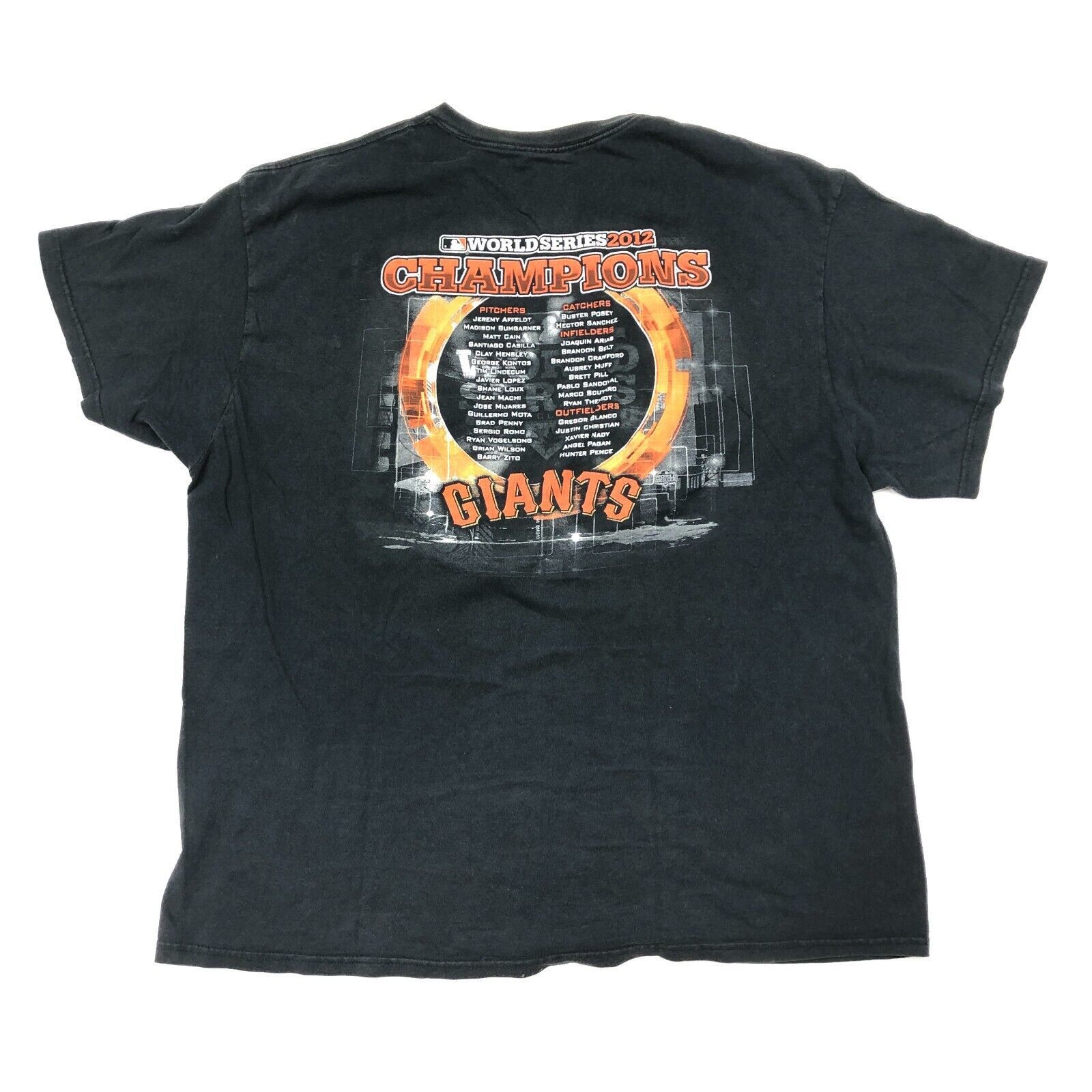 MLB × Vintage 2012 SF Giants World Series Champions MLB Tee Shirt Size XL Size US XL / EU 56 / 4 - 4 Thumbnail