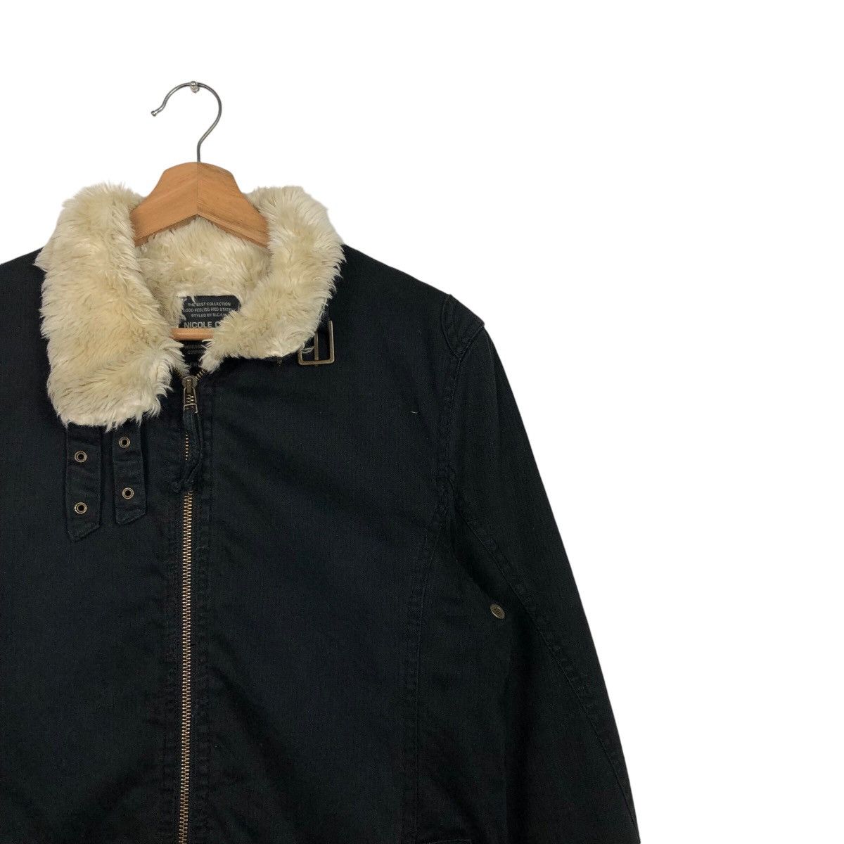 Issey Miyake 📌Vintage Heavy Jacket Biker Nicole For Men Fur Blanket Size US M / EU 48-50 / 2 - 7 Thumbnail