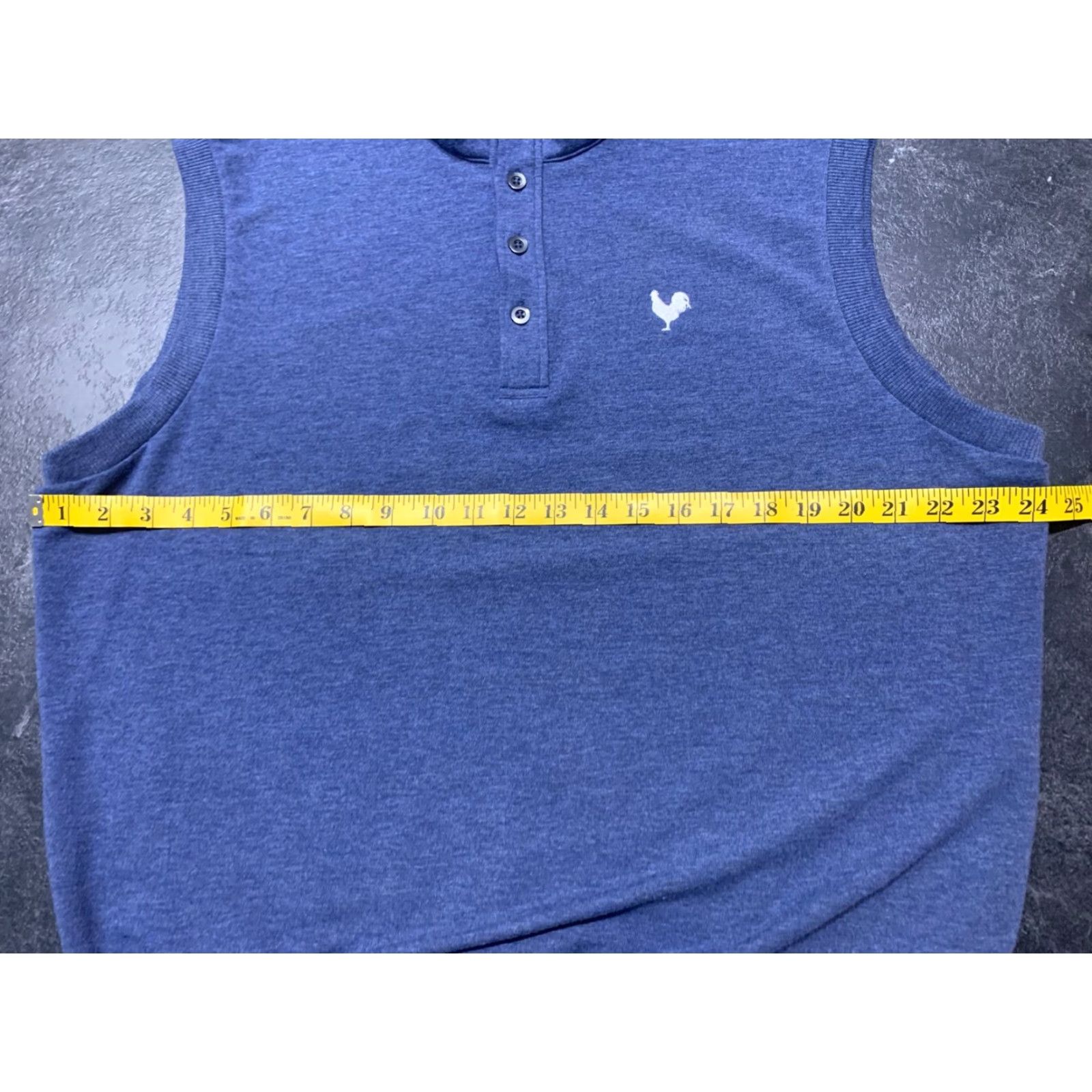 Vintage VINTAGE Fairway Greene F&G Golf Vest Sweater Blue Sleeveless Adult Large Mens Size US L / EU 52-54 / 3 - 5 Thumbnail