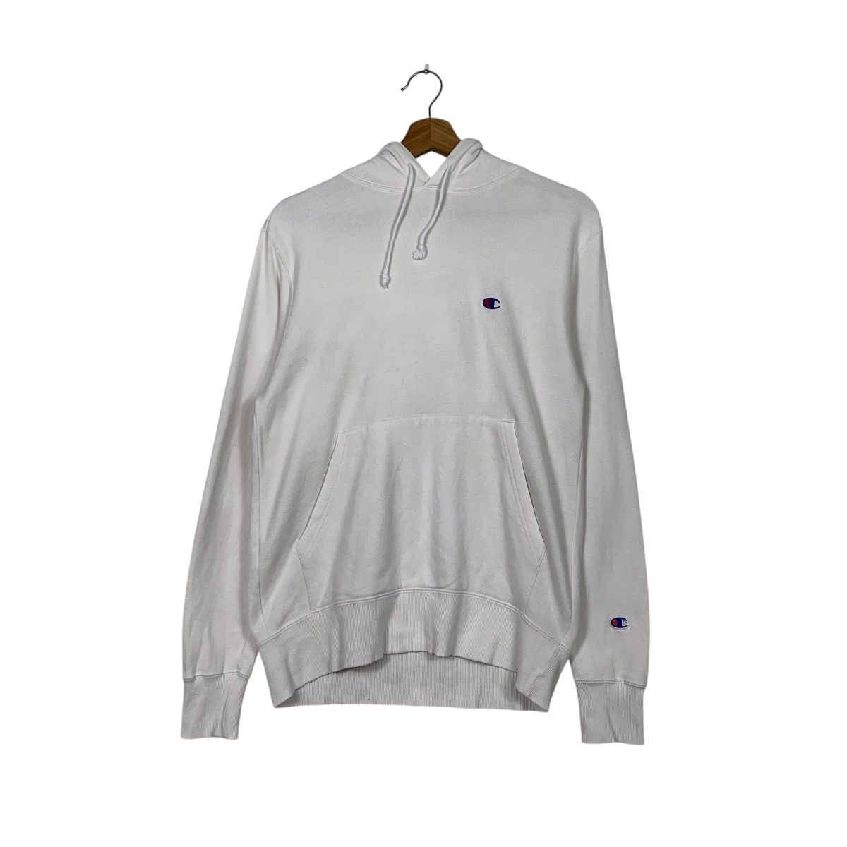 Champion Champion White Pullover Hoodie Size US M / EU 48-50 / 2 - 10 Thumbnail
