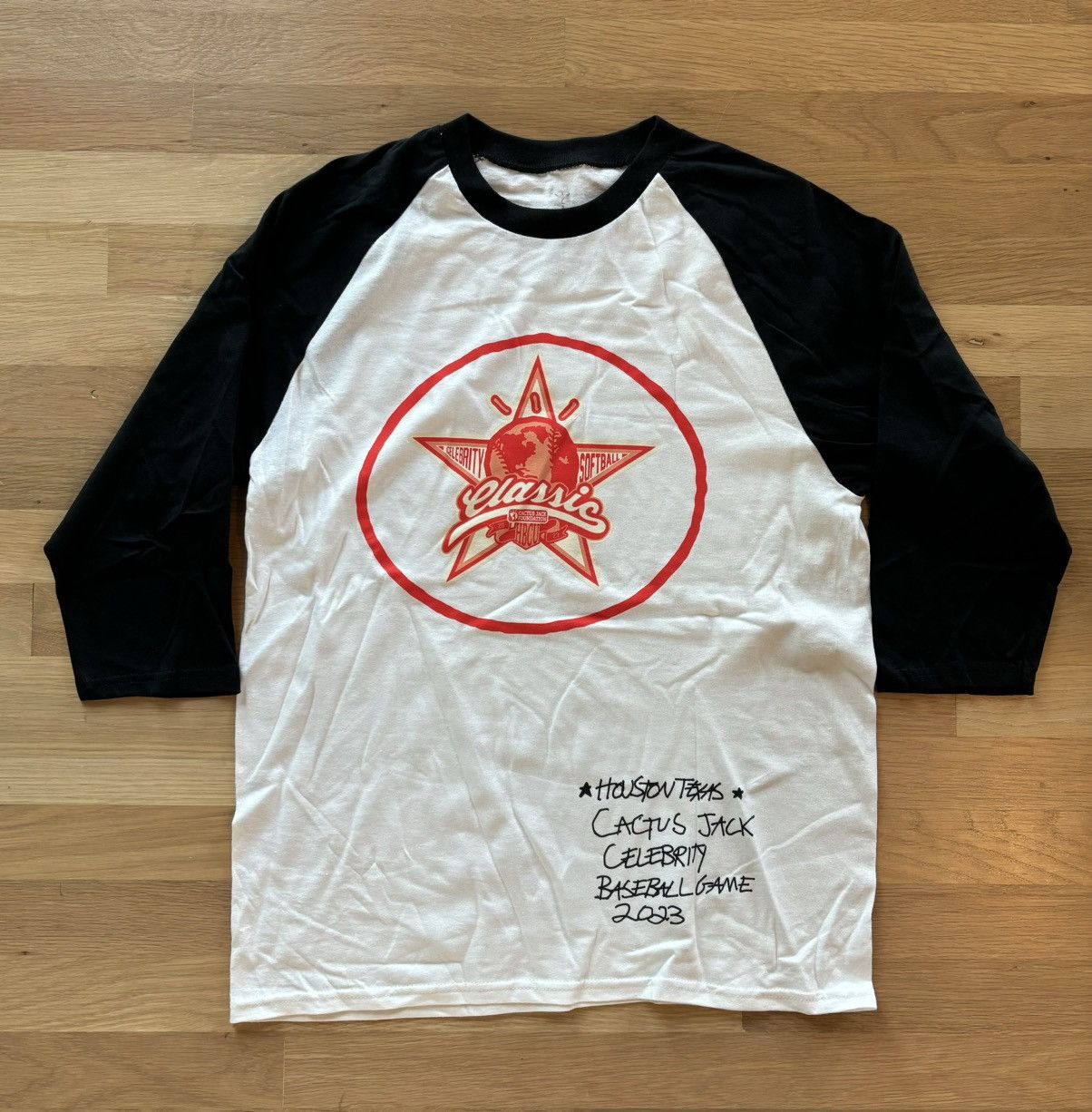 Travis Scott Cactus Jack 2023 Celebrity Softball Classic Raglan Size US M / EU 48-50 / 2 - 1 Thumbnail
