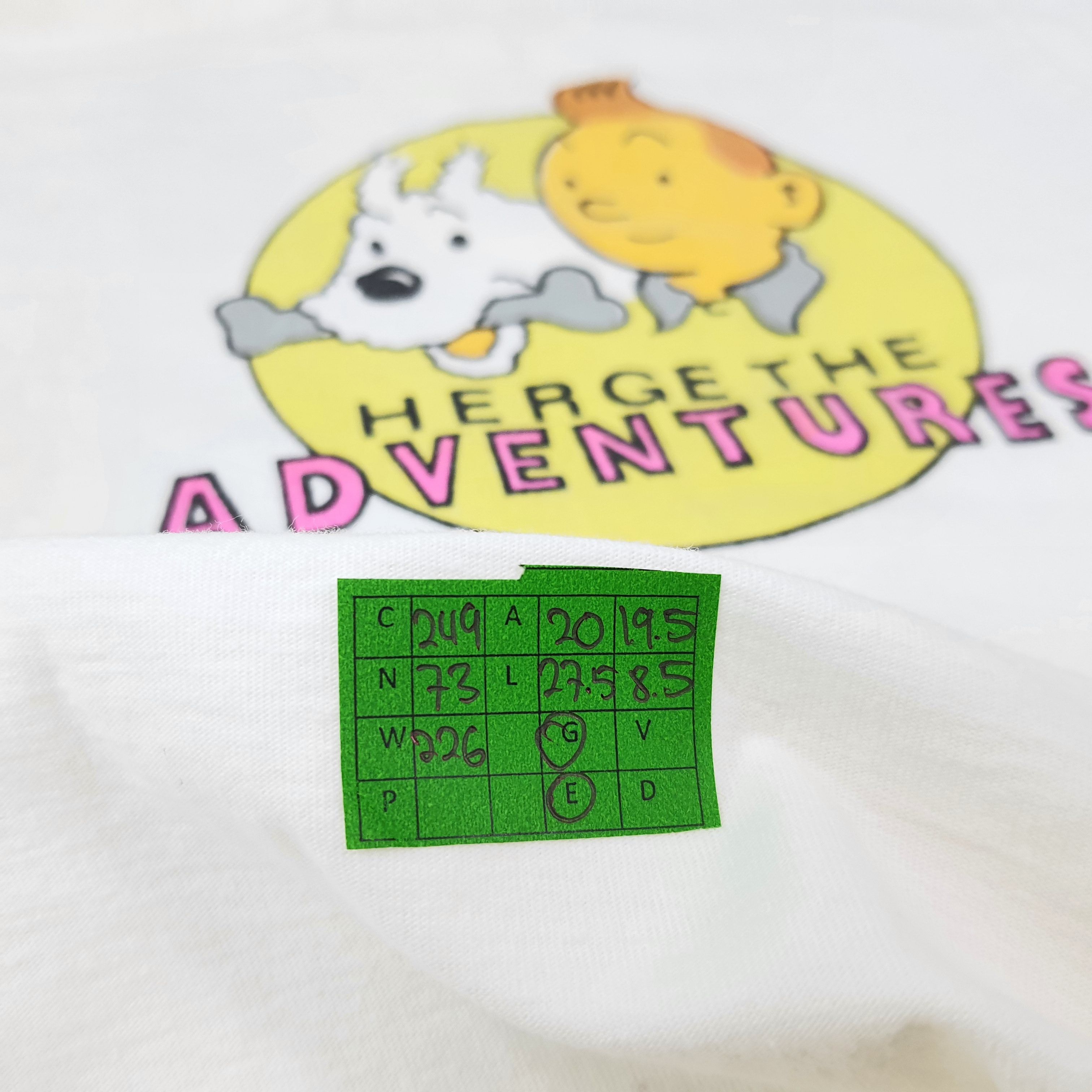 Vintage Vintage Adventure of TinTin and the Picaros Tshirt C249N73 Size US M / EU 48-50 / 2 - 8 Thumbnail