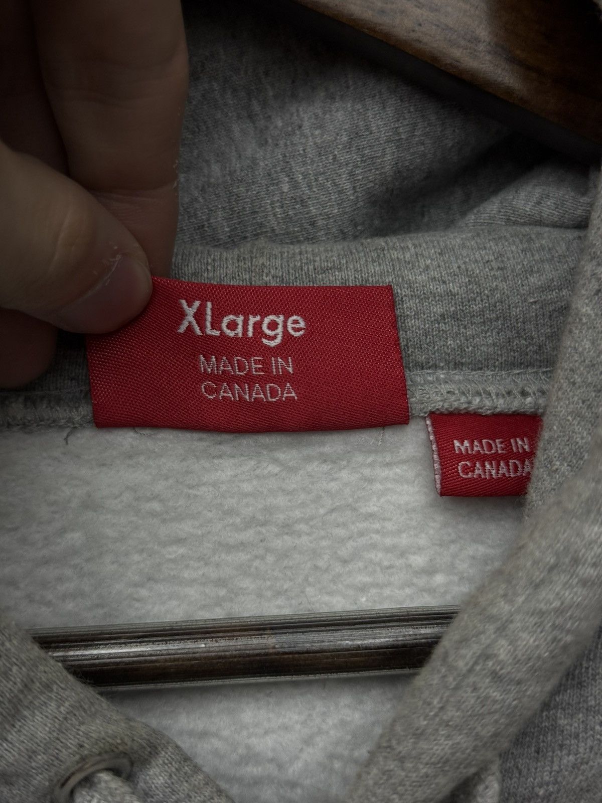 Supreme Supreme Arm Logo Hoodie Grey Size XL 🧼 Size US XL / EU 56 / 4 - 9 Thumbnail