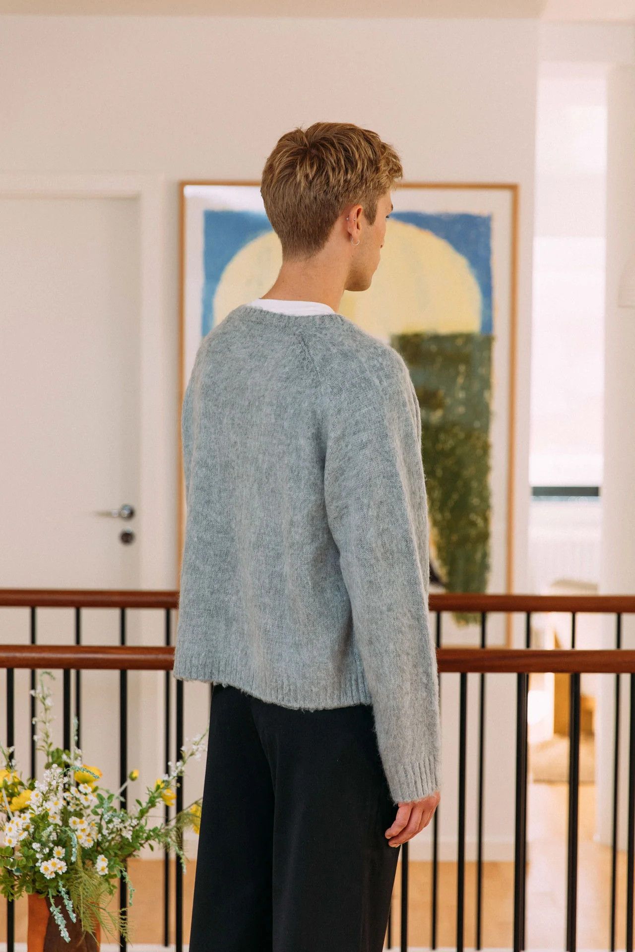 Other 33mm | Cleo Cardigan - Grey (Size Large) Size US L / EU 52-54 / 3 - 4 Thumbnail