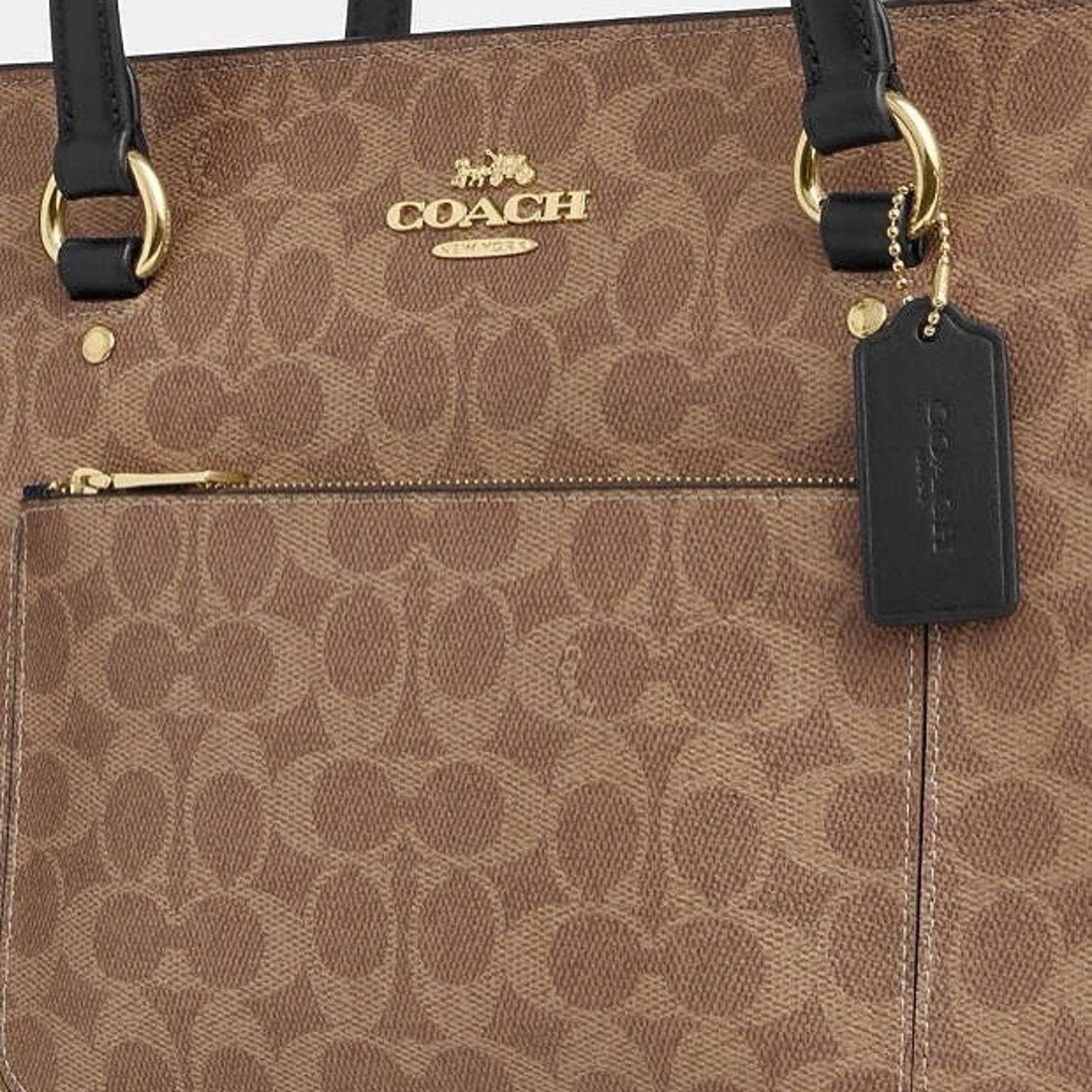 Coach NWT bundle COACH Tote Bag CCD69 & CW854 Zip Wristlet Size ONE SIZE - 12 Thumbnail