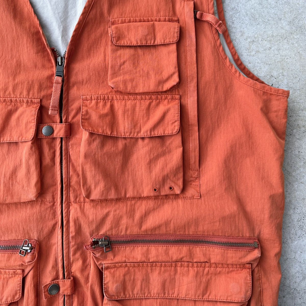 Vintage Tactical Fishing vest Surf Sunfade boro patchwork distressed Size US XL / EU 56 / 4 - 9 Thumbnail