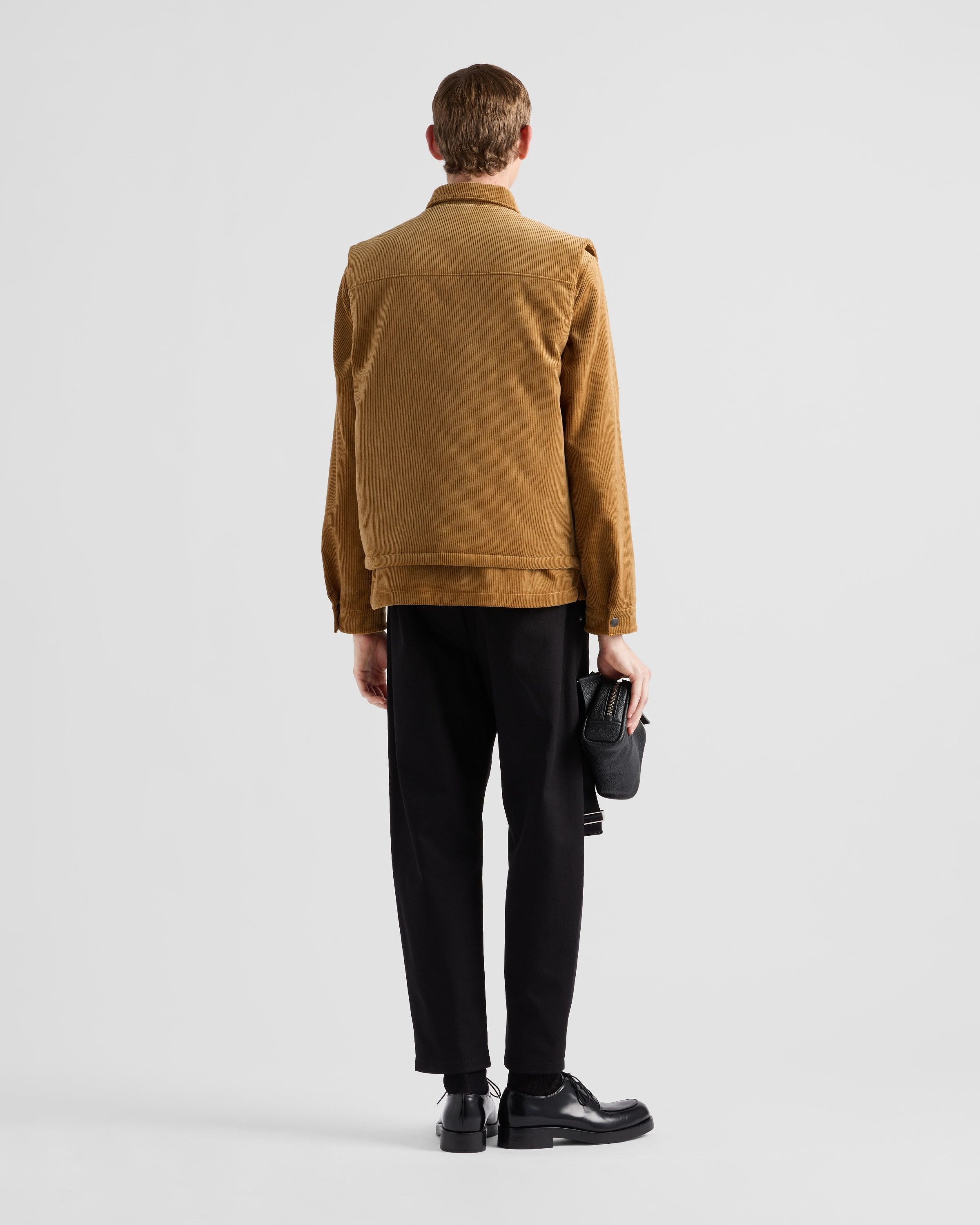 Prada o1mt1gz0925 Corduroy Vest in Yellow Size US XL / EU 56 / 4 - 5 Thumbnail