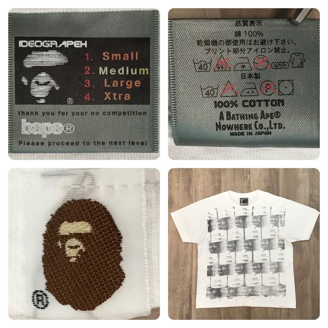 Bape × Nigo 🔥Aoyama Limited🔥 NIGO hand printed Campbell can T-shirt APE Size US M / EU 48-50 / 2 - 7 Thumbnail