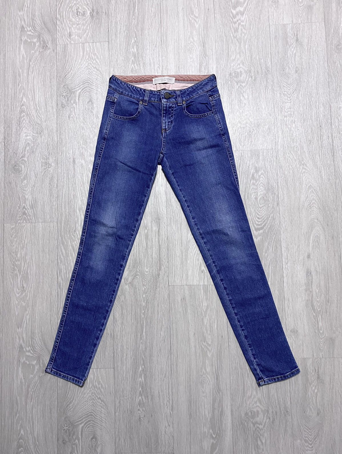 Stella McCartney Women’s 2009 Stella McCartney Washed Skinny Fit Jeans Denim Size 26" / US 2 / IT 38 - 2 Thumbnail