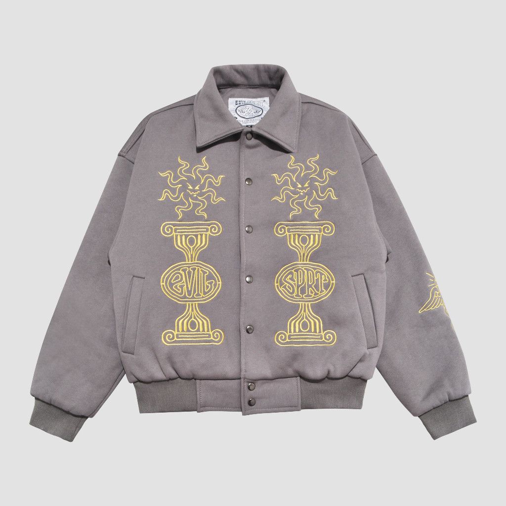 Other VARSITY JACKET BRISTY GREY UNISEX Size US M / EU 48-50 / 2 - 1 Thumbnail