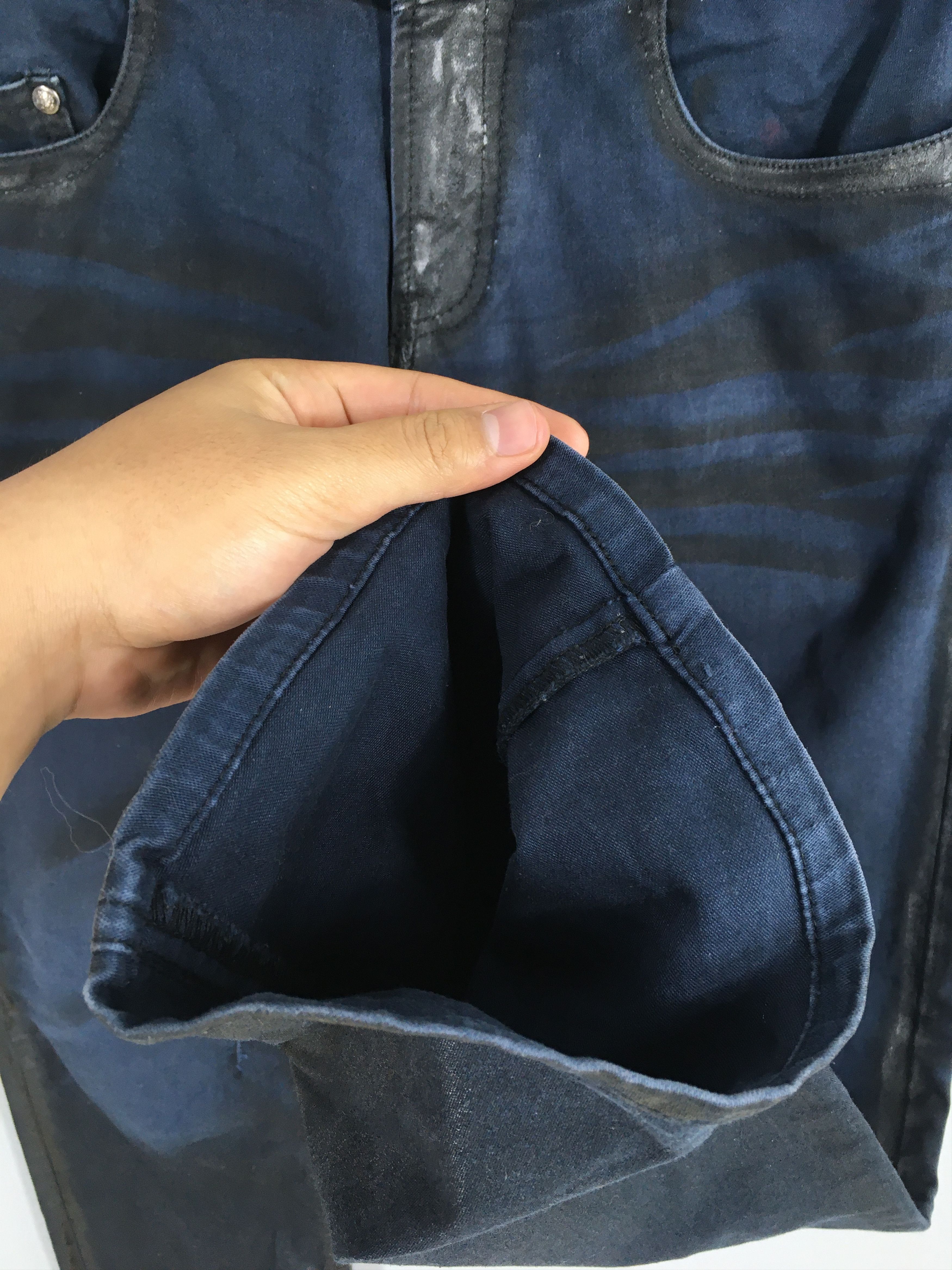 JACKROSE Size 27x30.5 Jackrose Japan Dirty Flared Bootcut Jeans S1075 Size 27" / US 4 / IT 40 - 4 Thumbnail
