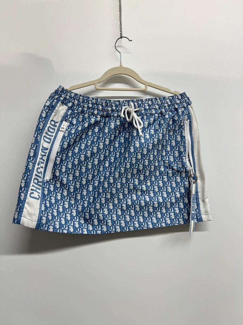 Dior Dior Full-print half-skirt Size 26" / US 2 / IT 38 - 1 Thumbnail
