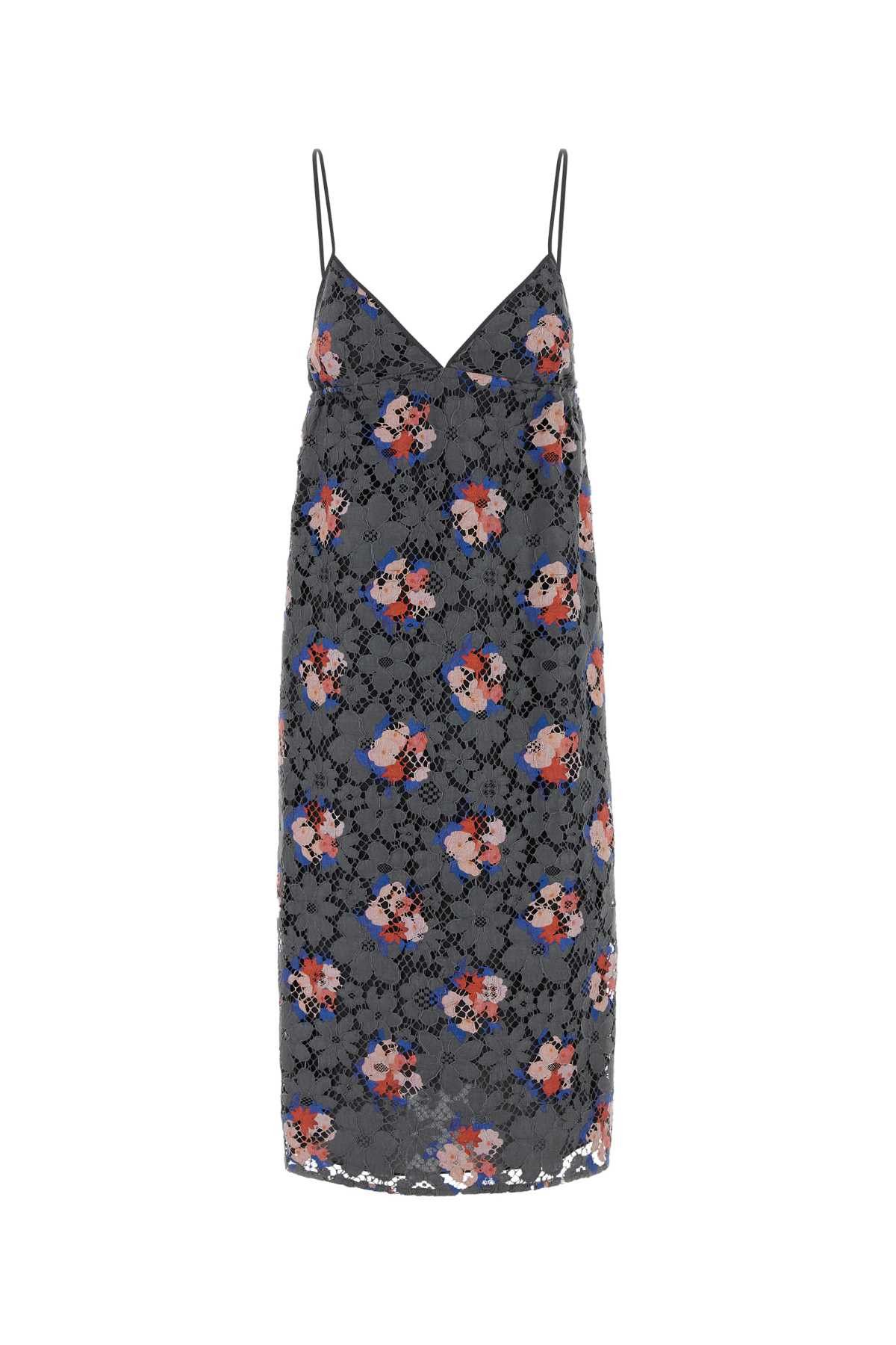 Fendi Printed Lace Dress Size S / US 4 / IT 40 - 1 Thumbnail