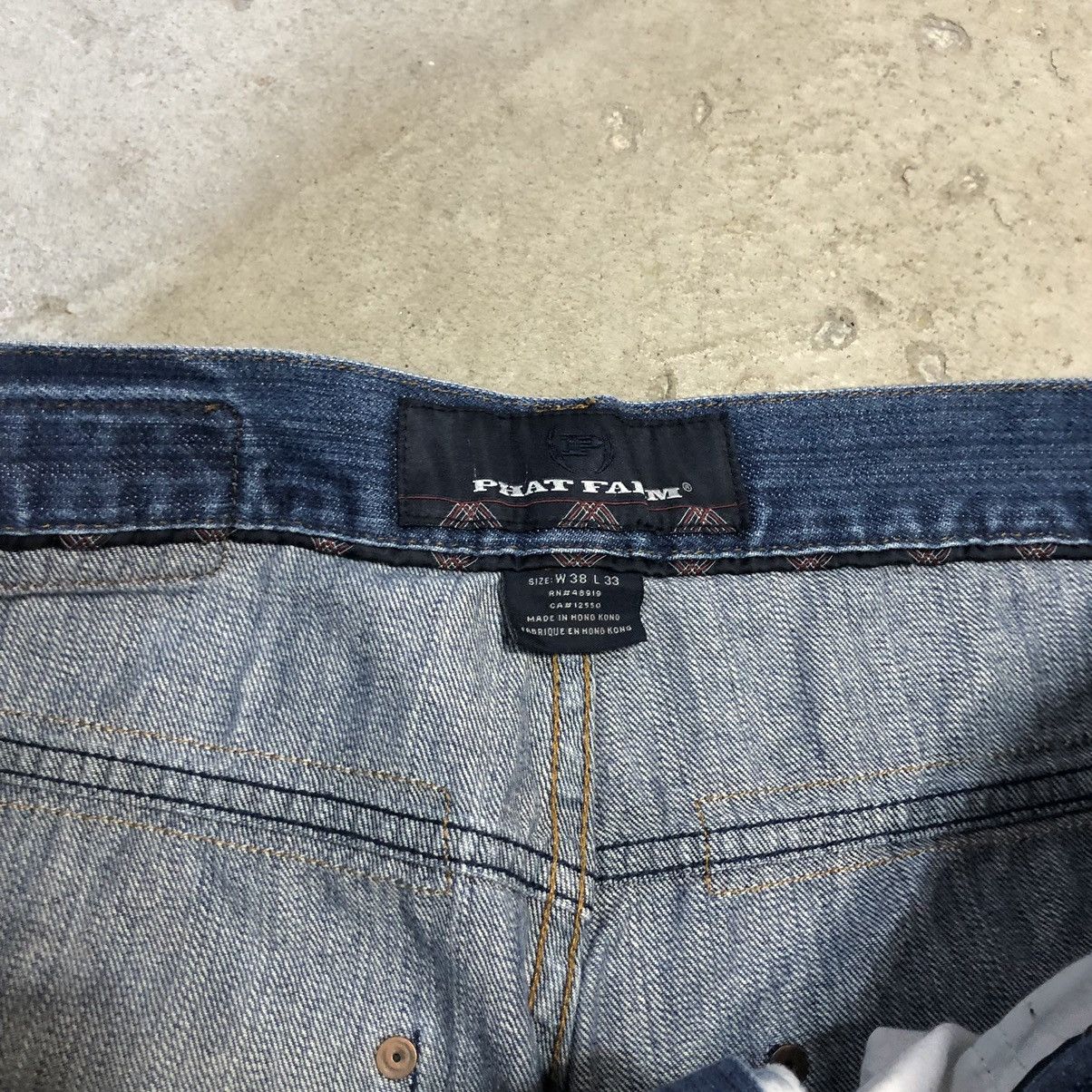 JNCO × Phat Farm × Vintage Crazy Vintage Y2K Super Baggy JNCO Style Phat Farm Jeans Size US 38 / EU 54 - 6 Thumbnail