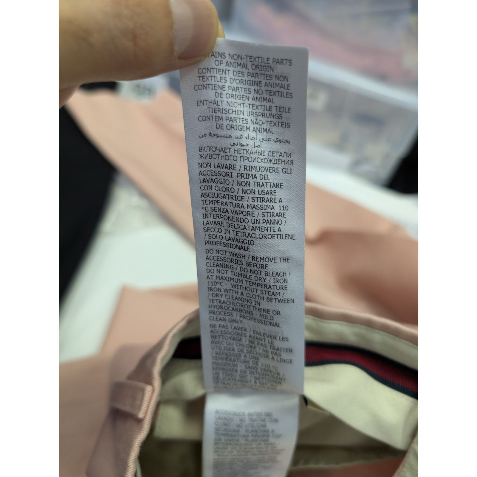 Gucci o1rshd1 Military Cotton Drill Treated Loose Pant in Pink Size US 32 / EU 48 - 16 Thumbnail