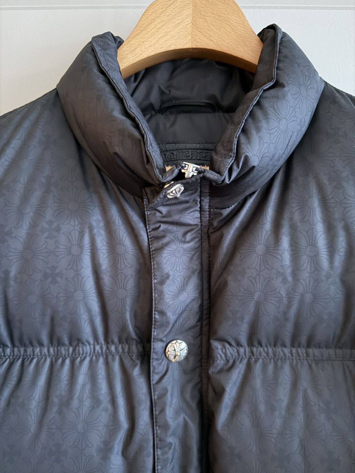 Chrome Hearts Chrome Hearts CH Puffer Jacket Sz XL Size US XL / EU 56 / 4 - 2 Thumbnail