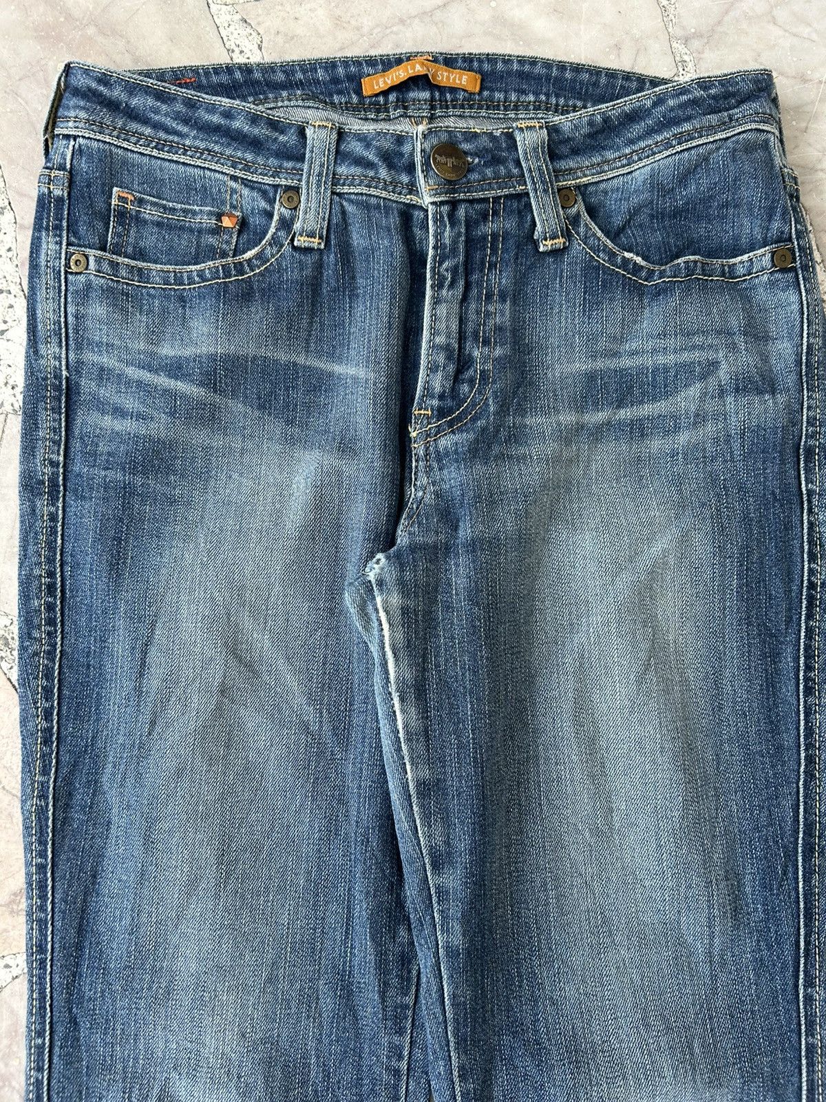 Levi's Levis Lady Style Flare Jeans W30 Size 30" / US 8 / IT 44 - 3 Thumbnail