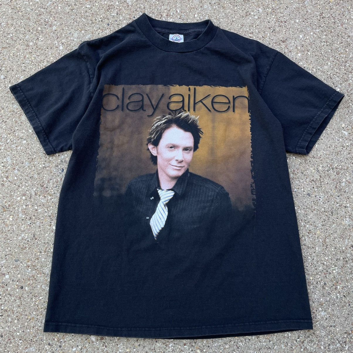 Delta Vintage 2004 Clay Aiken Tour Tee M American Idol Size US M / EU 48-50 / 2 - 1 Thumbnail