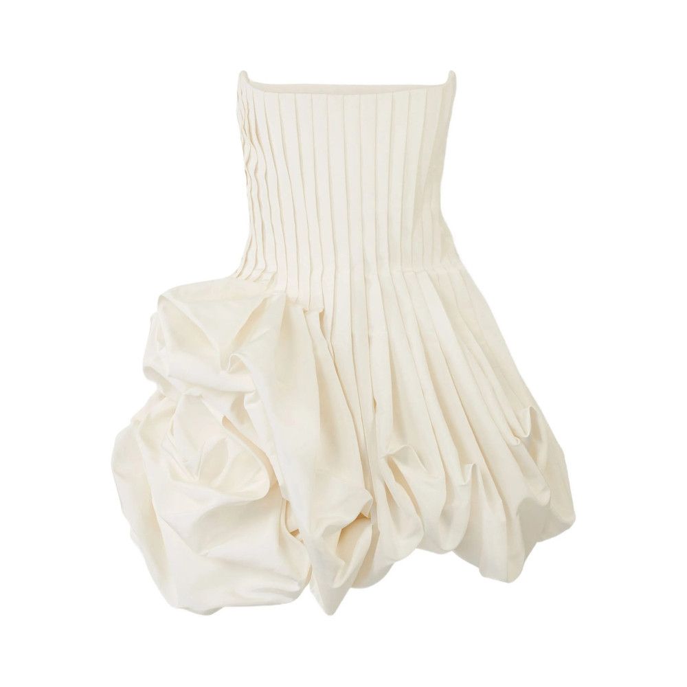 Carolina Herrera Carolina Herrera NEUTRALS Dresses - Cocktail & Party Dresses Size M / US 6-8 / IT 42-44 - 1 Thumbnail