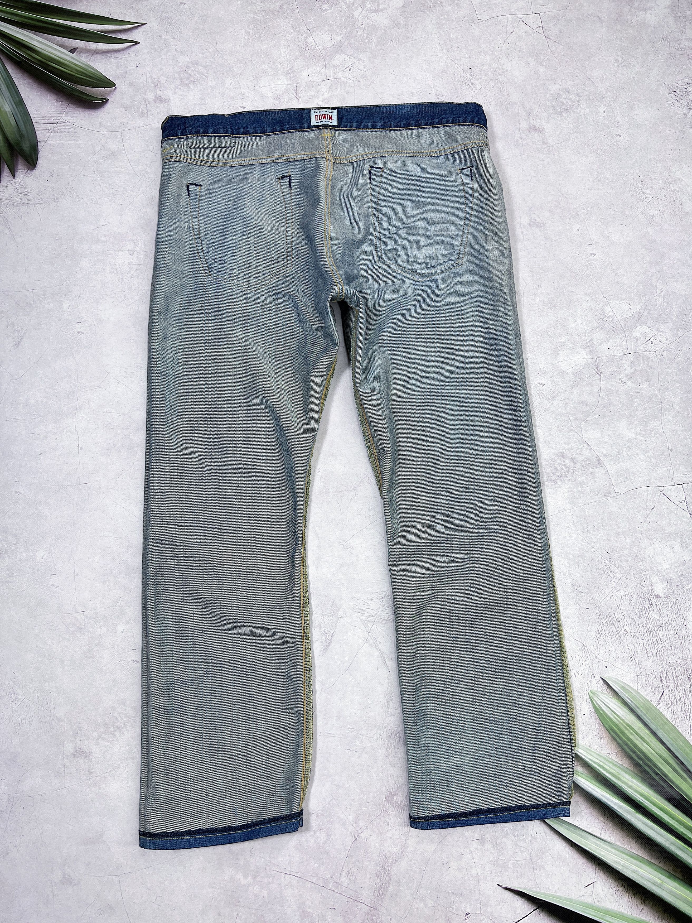 Edwin × Japanese Brand Edwin Denim Pant Jeans ED-71 Slim Size US 36 / EU 52 - 17 Thumbnail