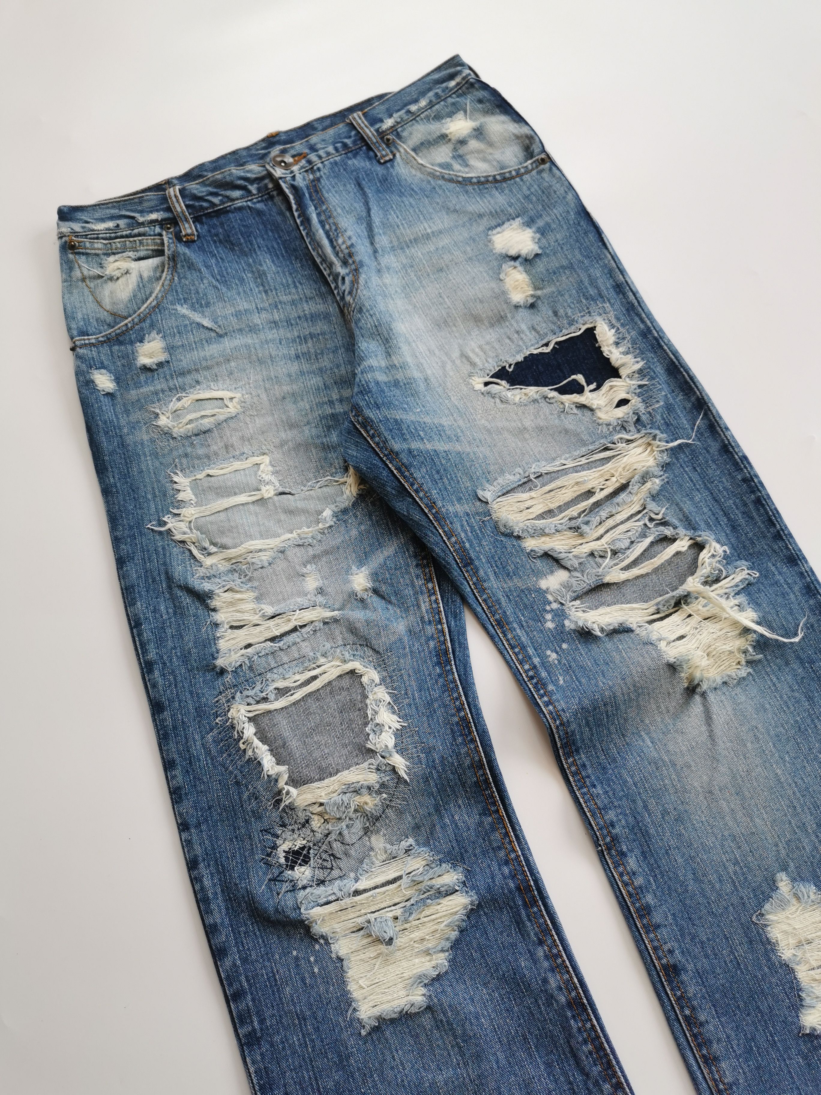 Kapital GLand Edge Patchwork Denim Jean Like Kapital The Countryside Size US 30 / EU 46 - 5 Thumbnail
