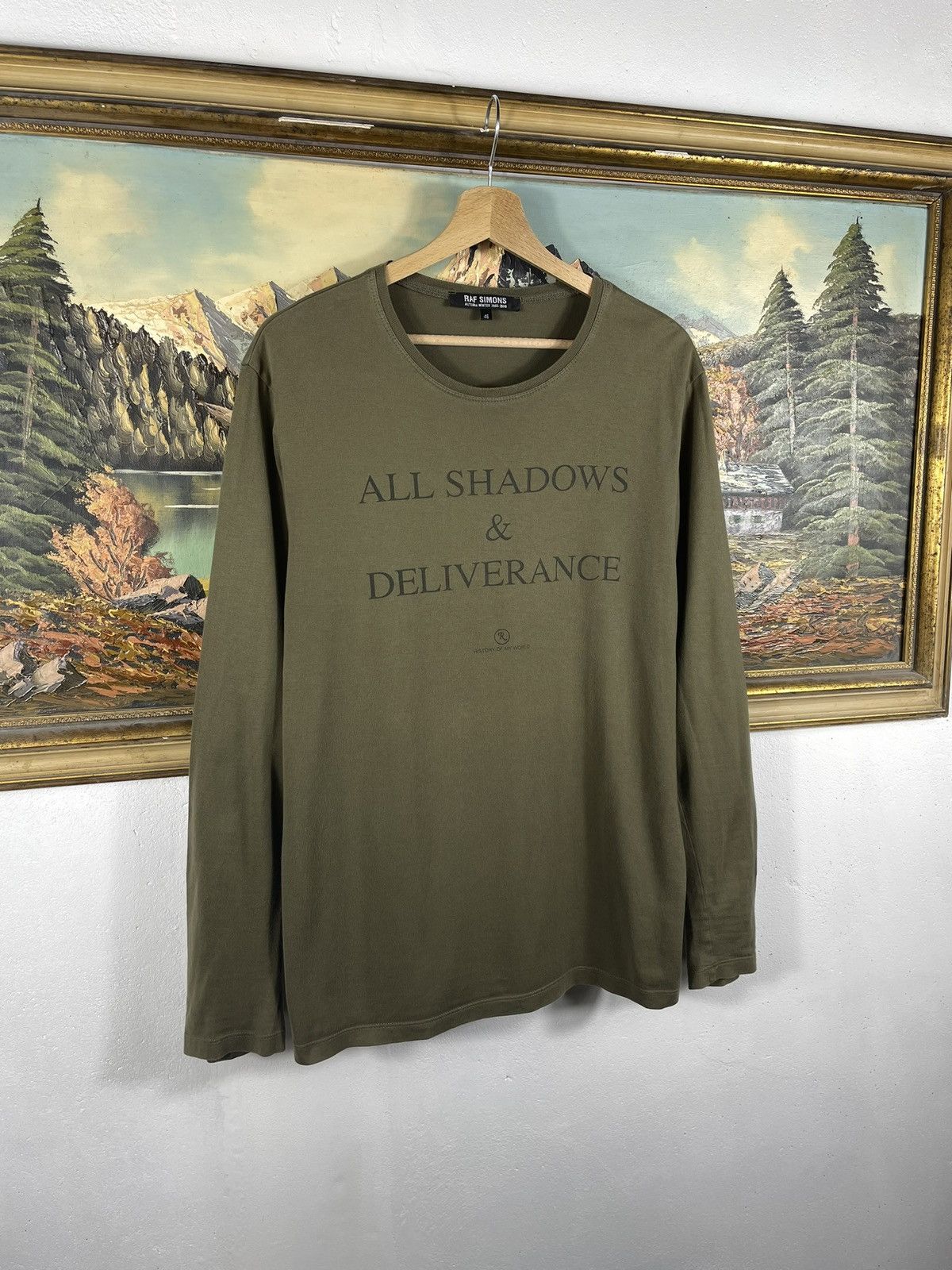 Designer Raf Simons AW 2005-2006 Longsleeve Top Archive Deaigner Size US M / EU 48-50 / 2 - 3 Thumbnail