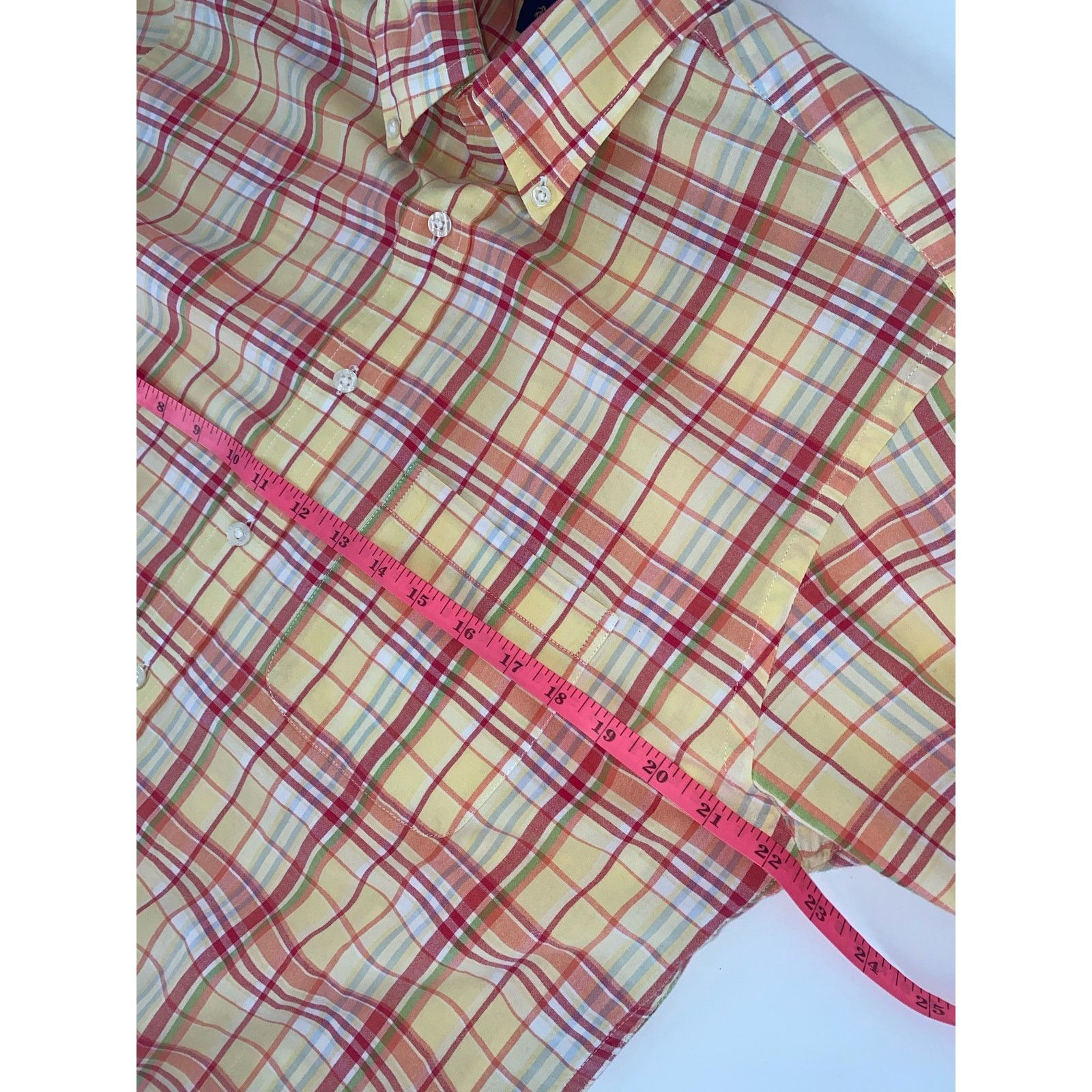 Brooks Brothers Brooks Brothers Mens Plaid Buttondown Shirt Size US M / EU 48-50 / 2 - 5 Thumbnail