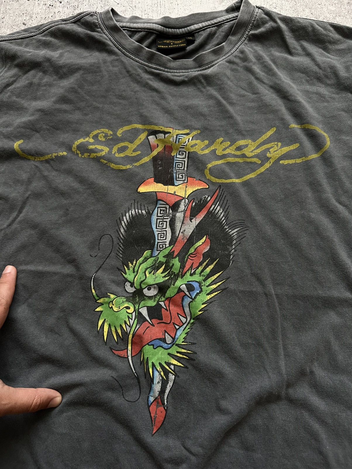 Christian Audigier Ed Hardy Urban Outfitters Dragon T Shirt Size US M / EU 48-50 / 2 - 6 Thumbnail