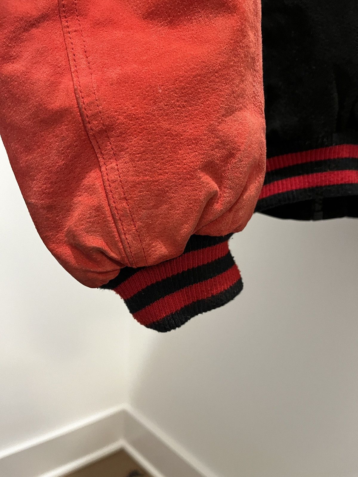 NFL Vintage Wilsons Leather x Carl Banks Atlanta Falcons Jacket Size US XL / EU 56 / 4 - 11 Thumbnail