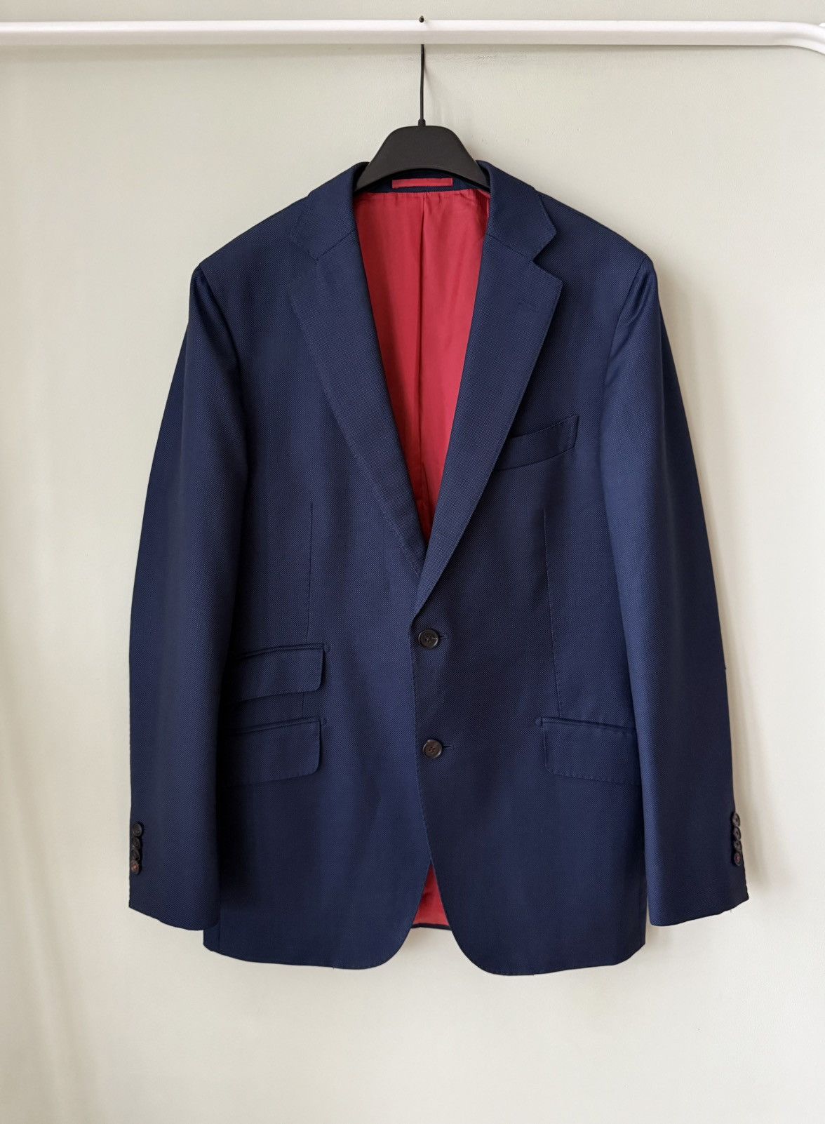 Suitsupply Suitsupply Vitale Barberis Canonico sienna pure wool blazer Size 44R - 1 Thumbnail
