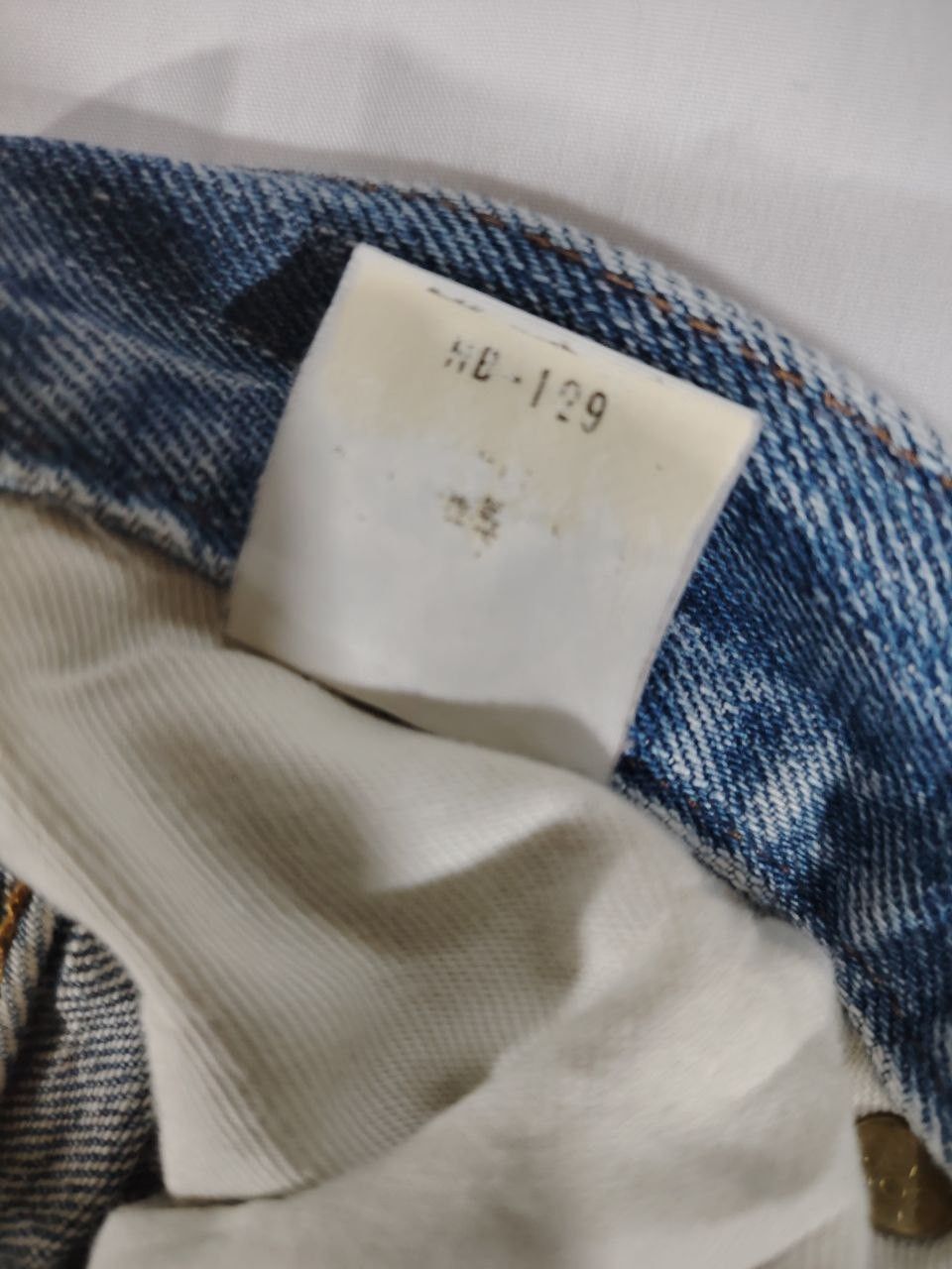 Big John VINTAGE Big John "Big-Washing" Flare Denim – Made in Japan Size US 28 / EU 44 - 6 Thumbnail
