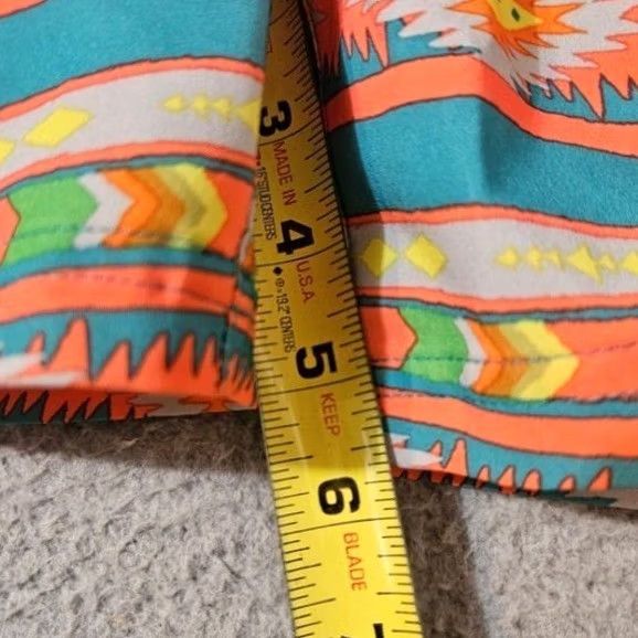 Chubbies Chubbies Swim Trunks Shorts Mens XL Orange Geometric Aztec Pattern Size US 36 / EU 52 - 6 Thumbnail