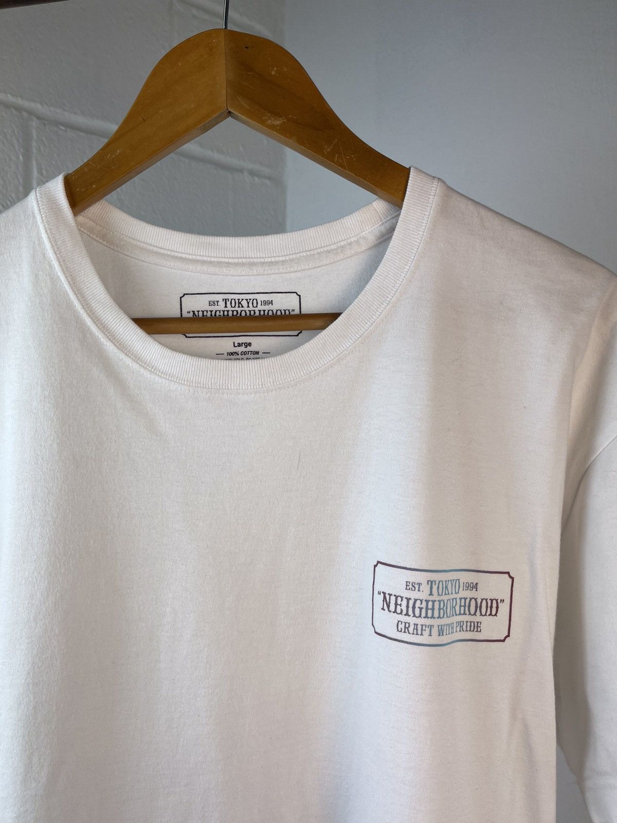 Neighborhood Neighborhood Box Logo Tee Size US L / EU 52-54 / 3 - 5 Thumbnail