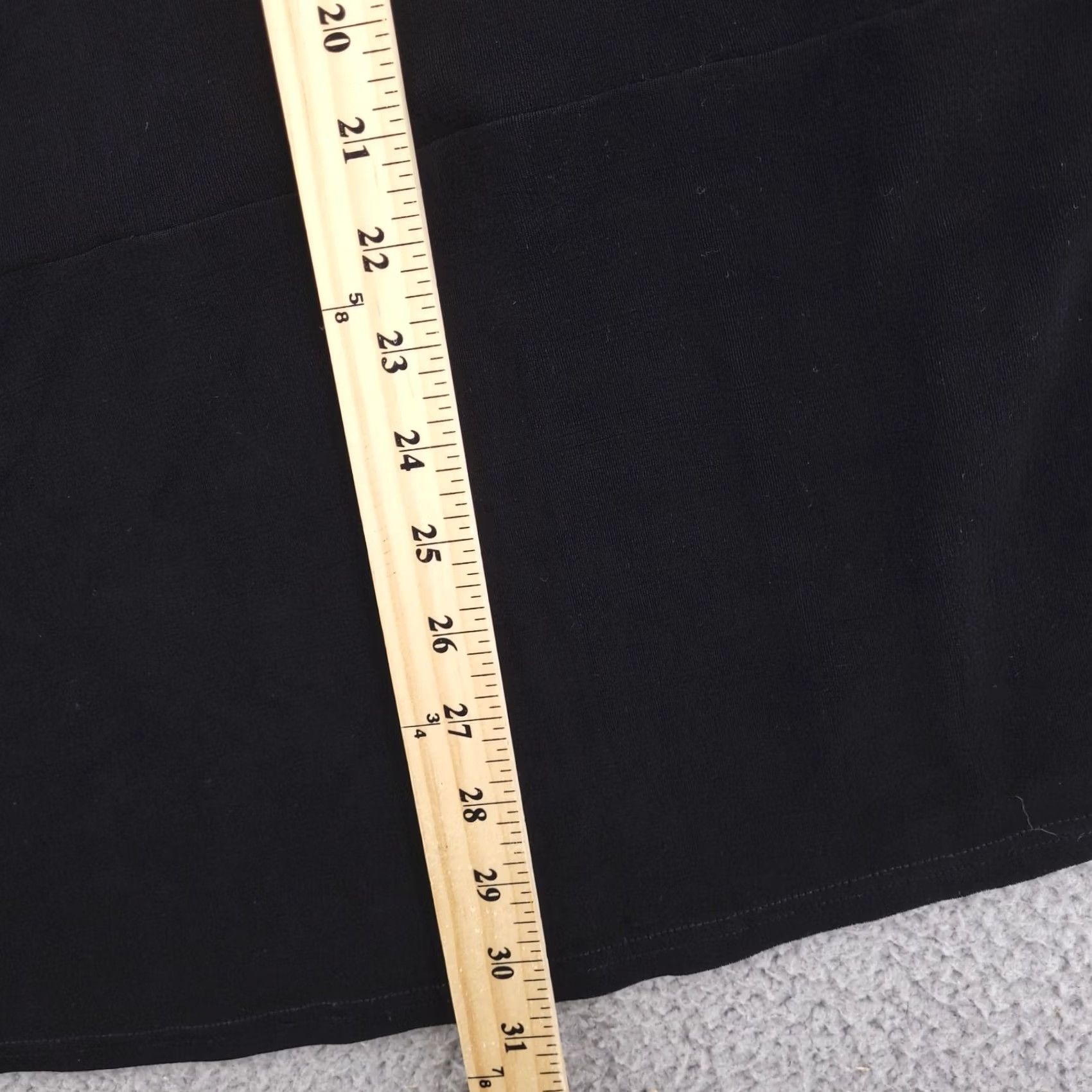 FLAX FLAX Shirt Womens Black Acetate Lycra Blouse No Iron Stretch Vintage: No Size L / US 10 / IT 46 - 6 Thumbnail