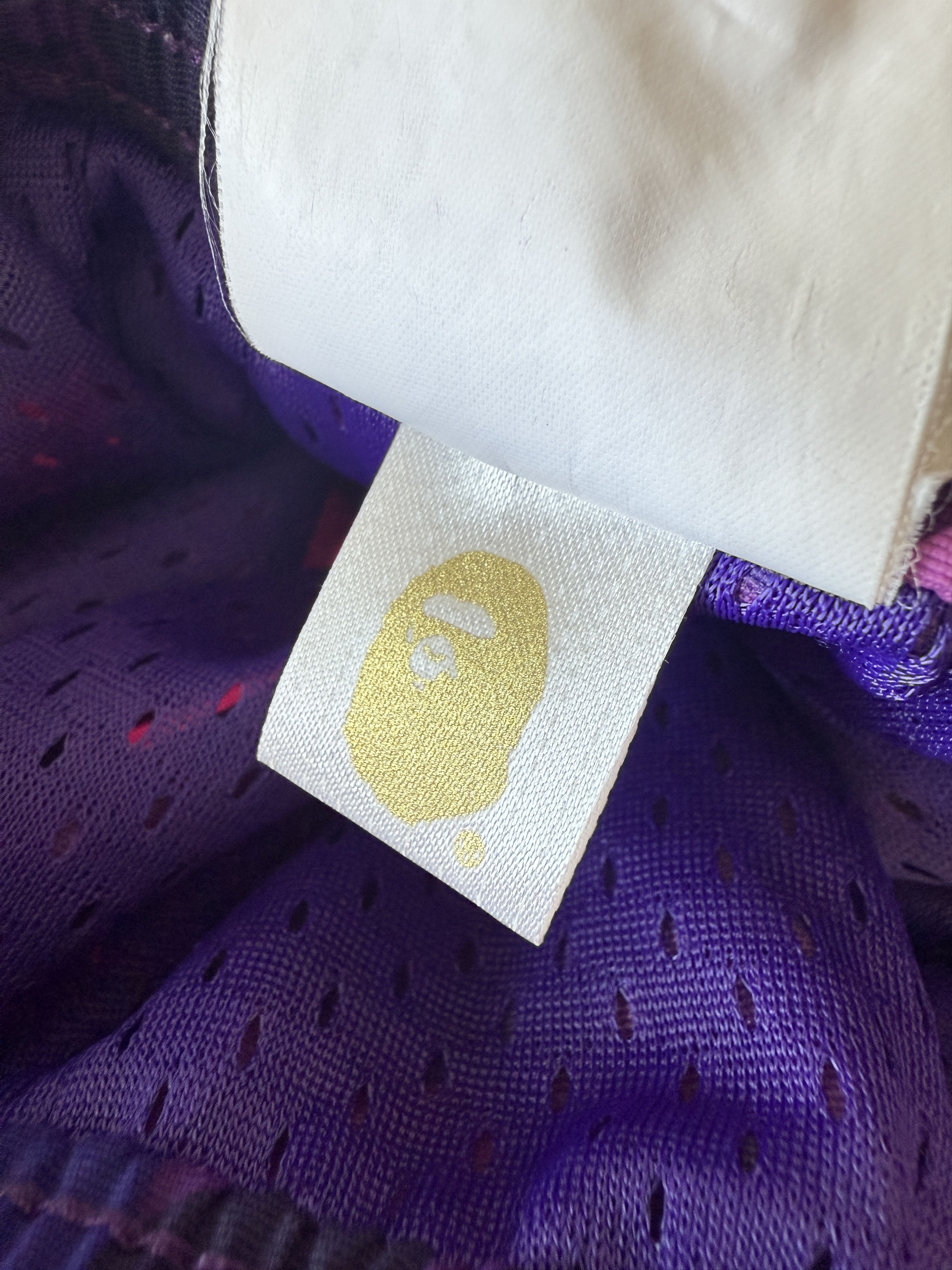 Bape BAPE COLOR CAMO SIDE SHARK BEACH SHORTS Size US 36 / EU 52 - 14 Thumbnail