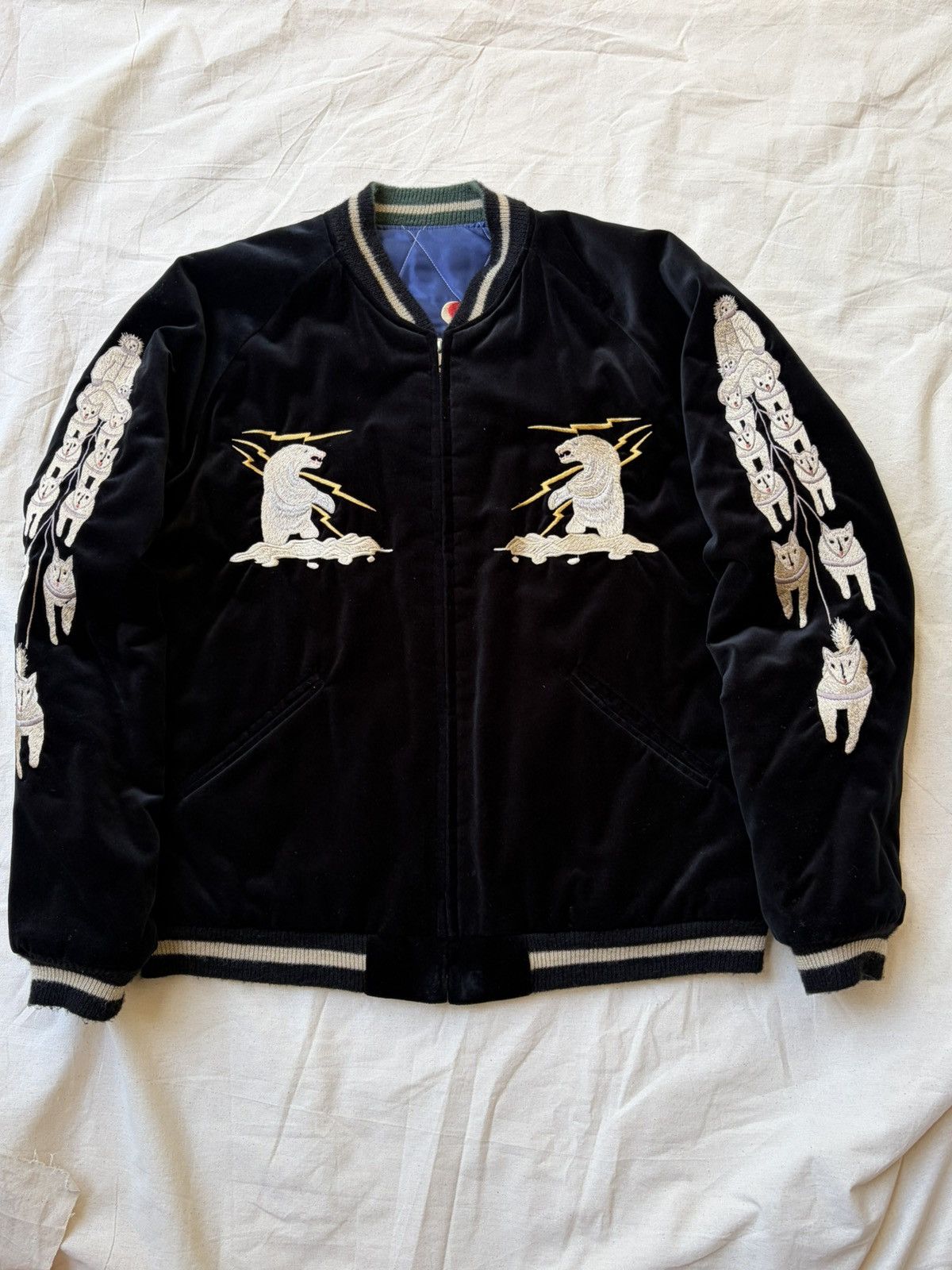 Tailor Toyo “ALASKA” Reversible Velvet Souvenir Jacket