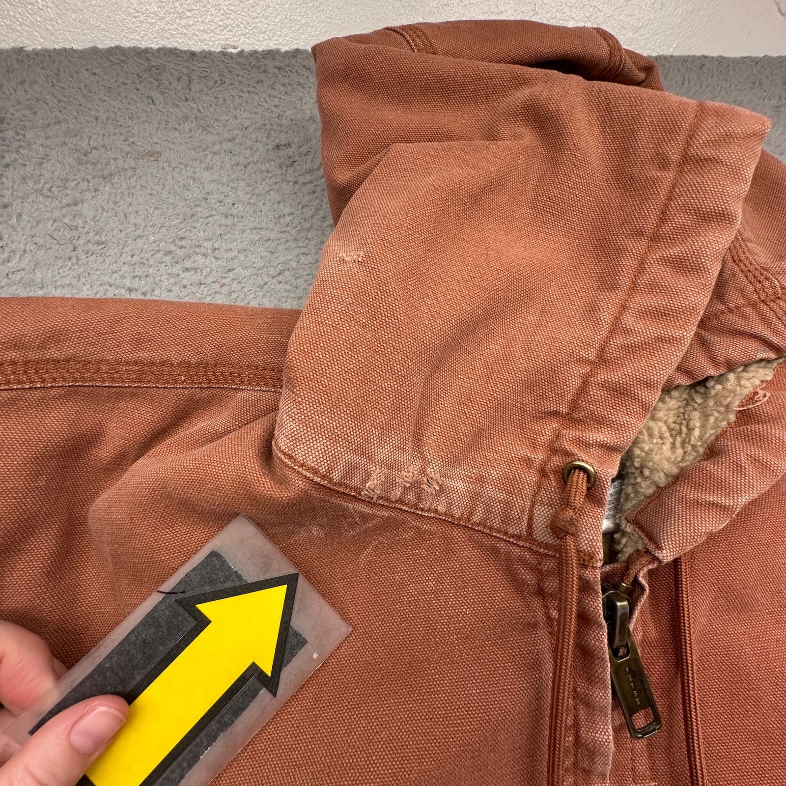 Other Forge Workwear Zip Canvas Sherpa Lined Jacket Large Size US L / EU 52-54 / 3 - 12 Thumbnail