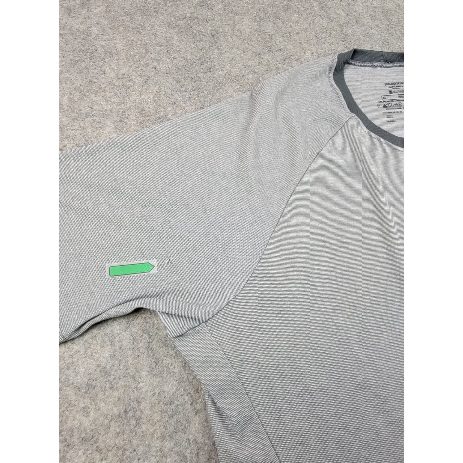 Patagonia Patagonia Shirt Mens XL Gray Capilene Short Sleeve Crew Neck Outdoor Active Hike Size US XL / EU 56 / 4 - 6 Thumbnail